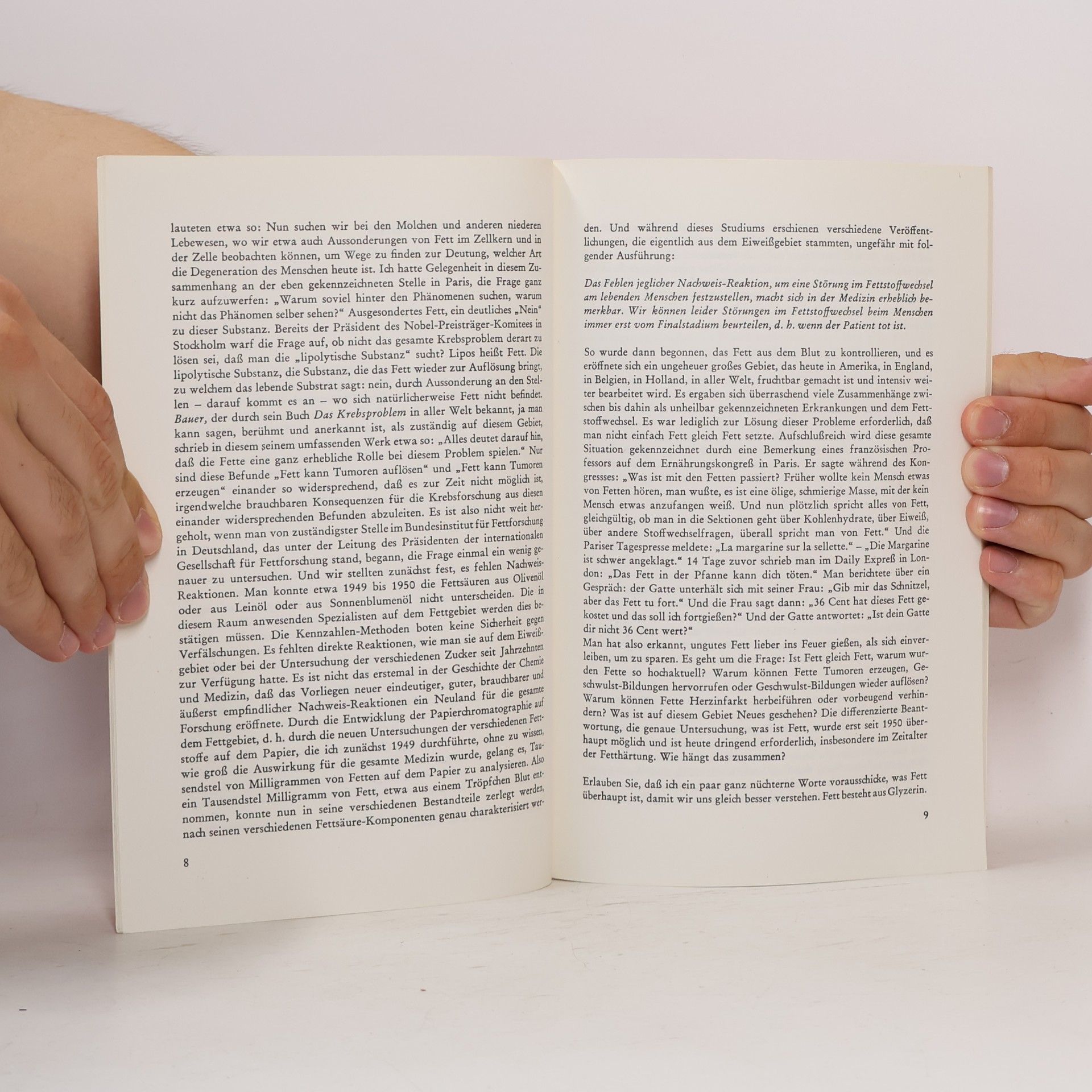 Johanna Budwig Fette als wahre Hilfe