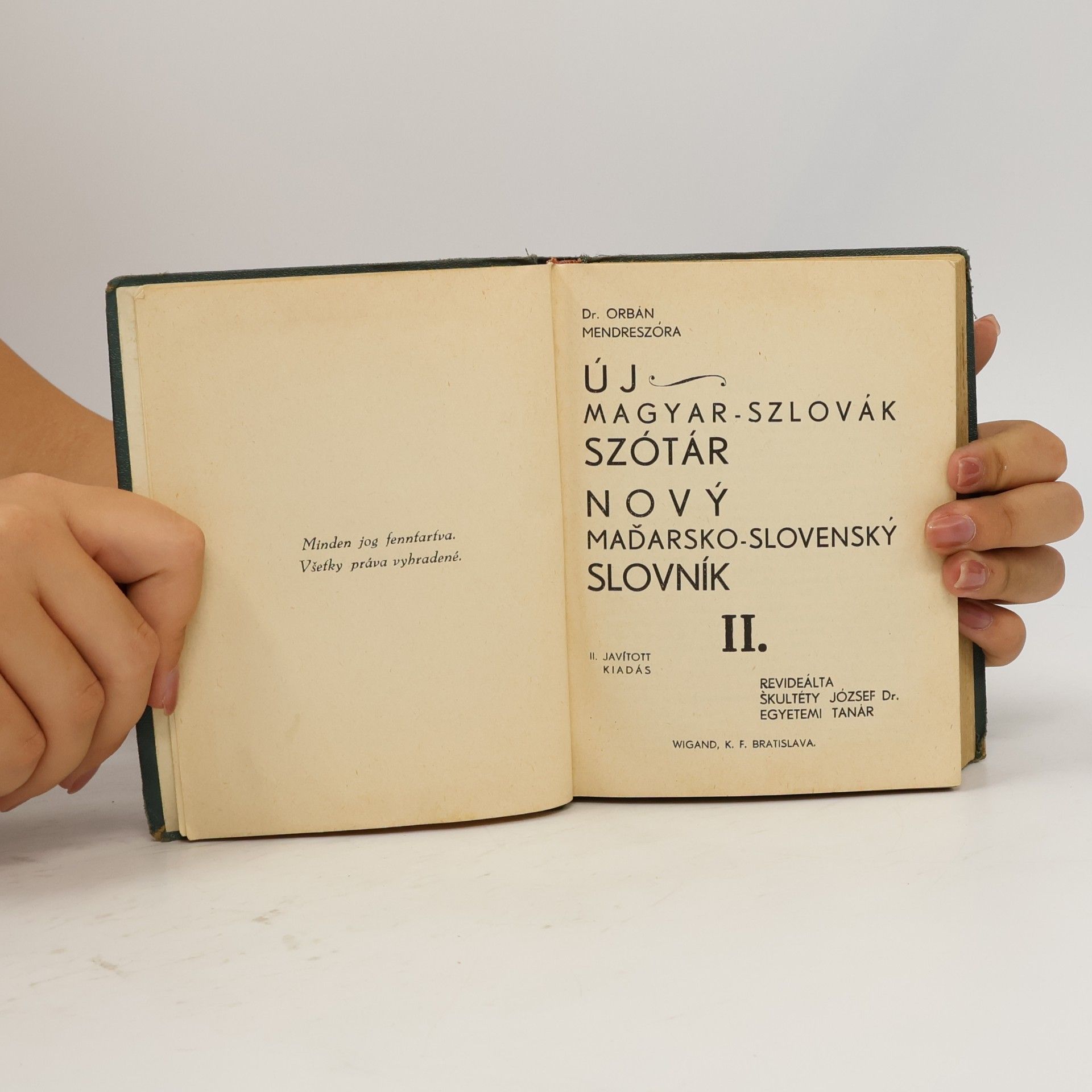 Autorenkollektiv Nový slovensko-maďarský slovník. Új szlovák-magyar szótár II.
