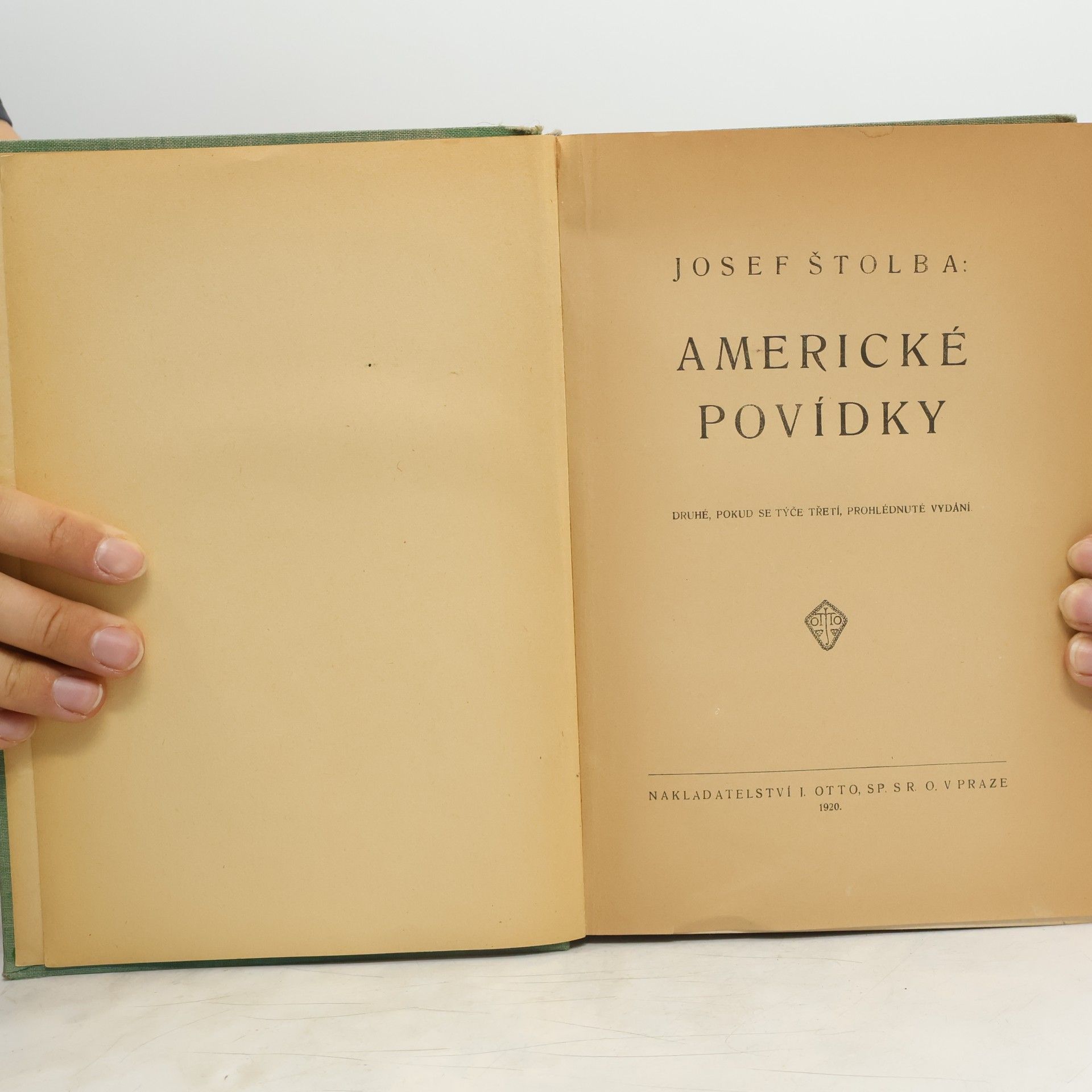 Josef Štolba Americké povídky