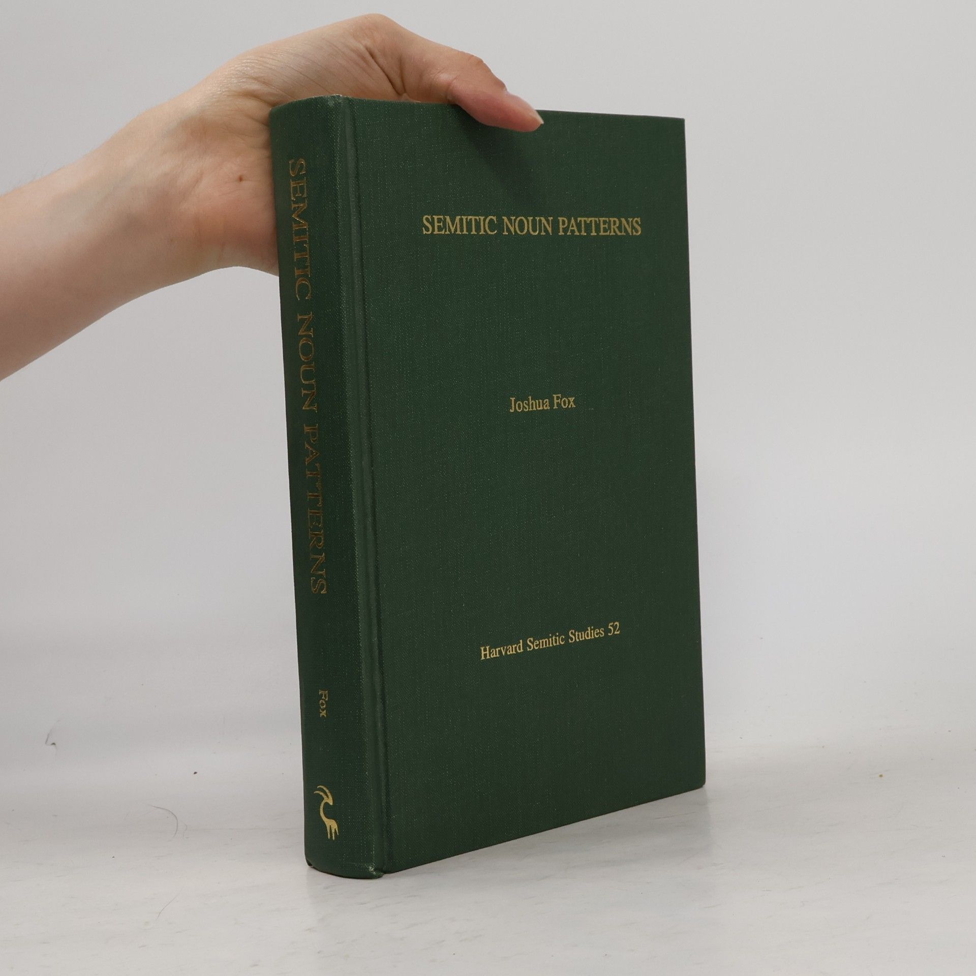 Joshua Fox Harvard Semitic Studies - 52: Semitic Noun Patterns