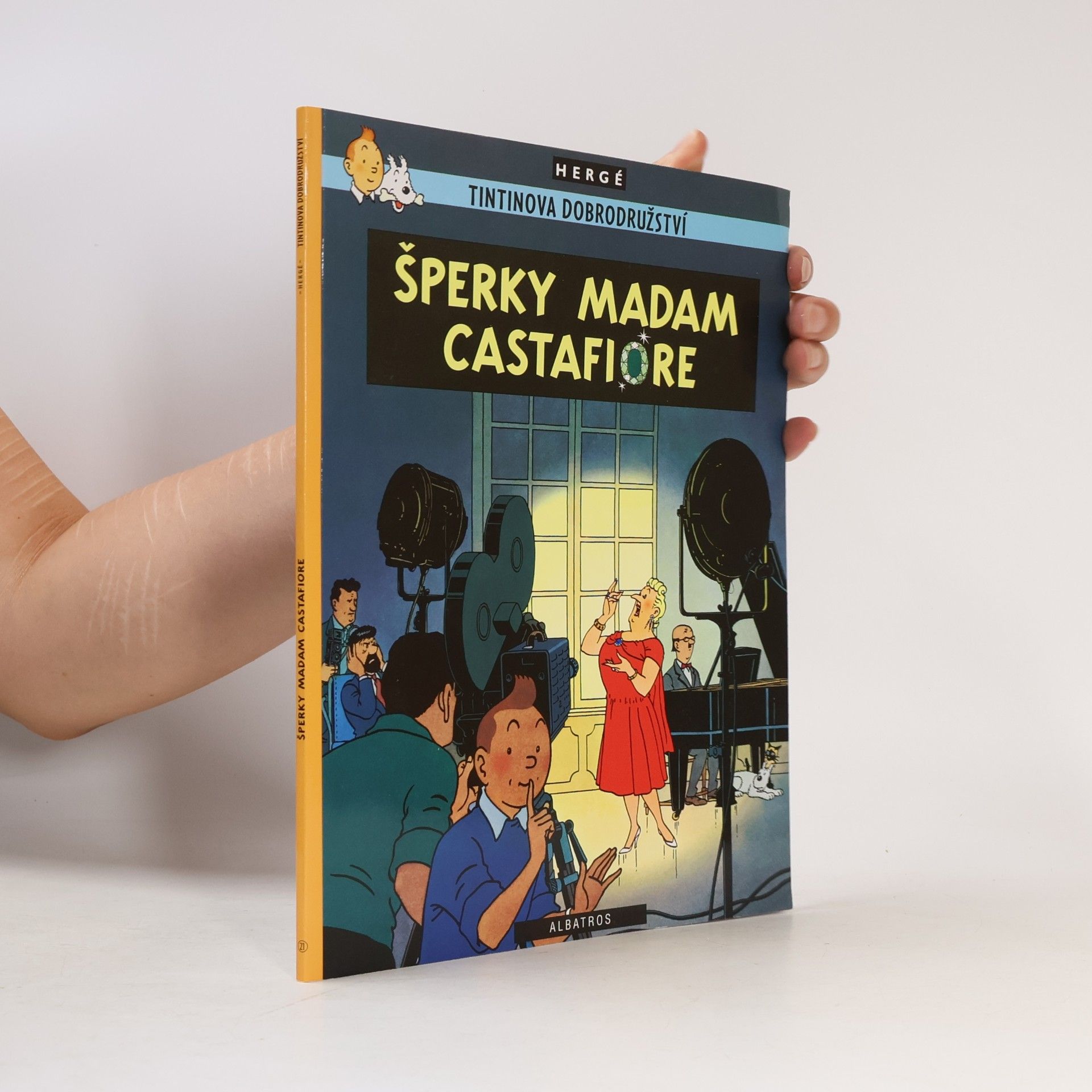 Hergé Šperky madam Castafiore