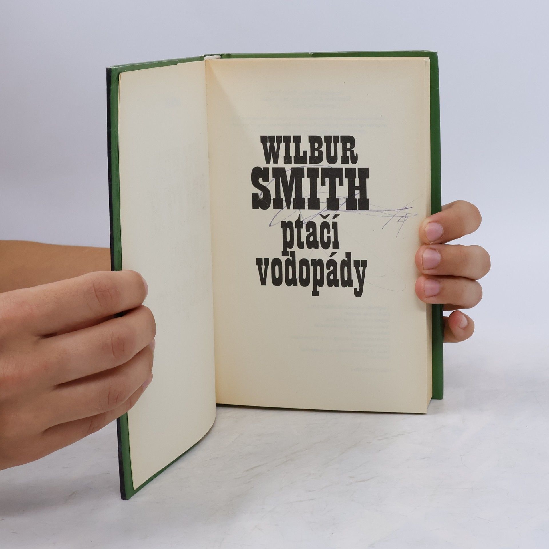 Wilbur Smith Ptačí vodopády