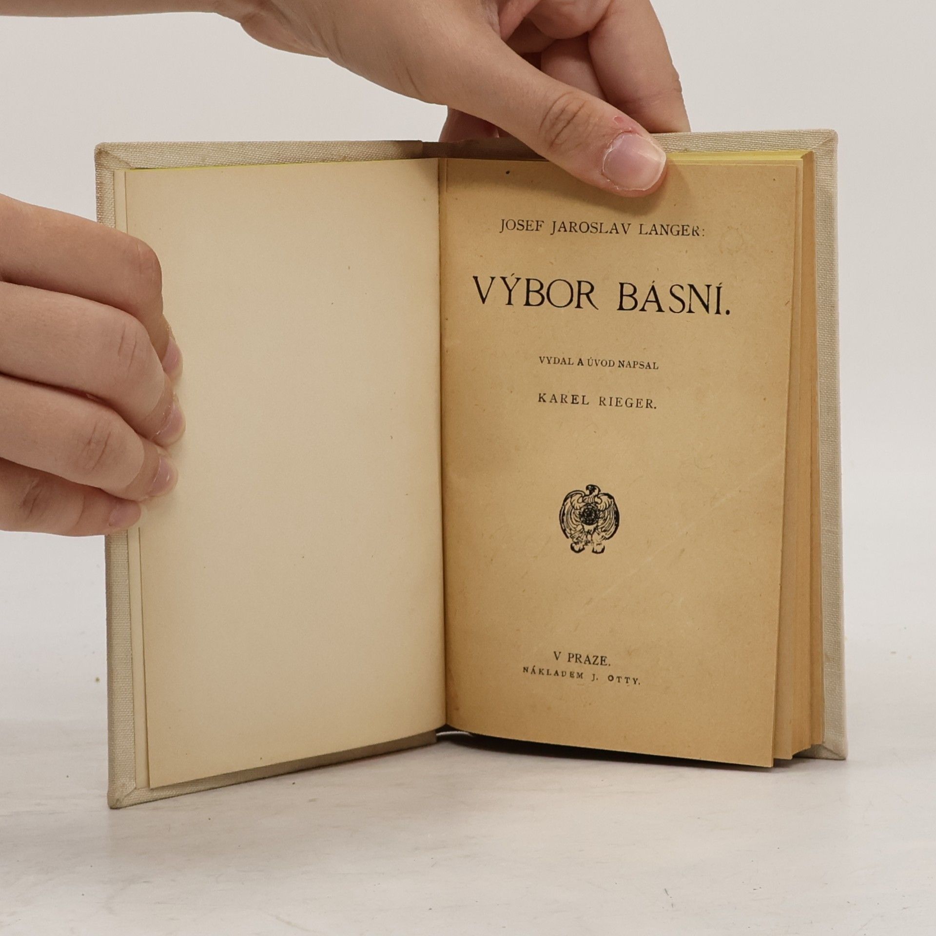 J. J. Langer Výbor básní
