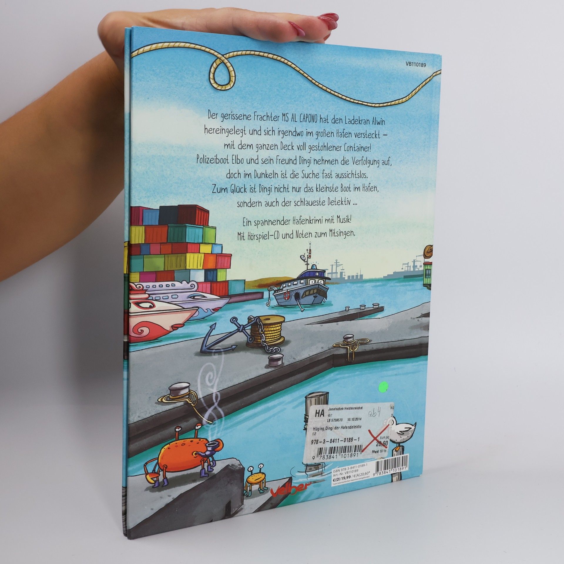 Andreas Hüging Dingi und der Containerdieb, m. Audio-CD
