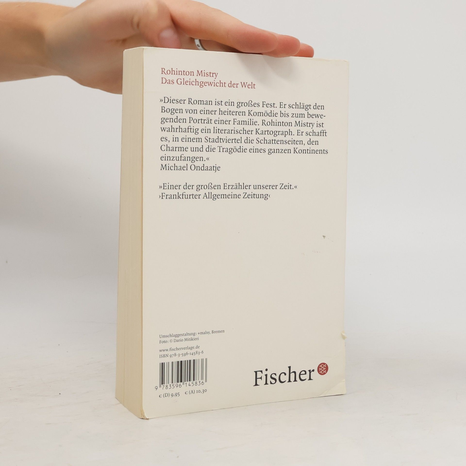 Rohinton Mistry Das Gleichgewicht der Welt