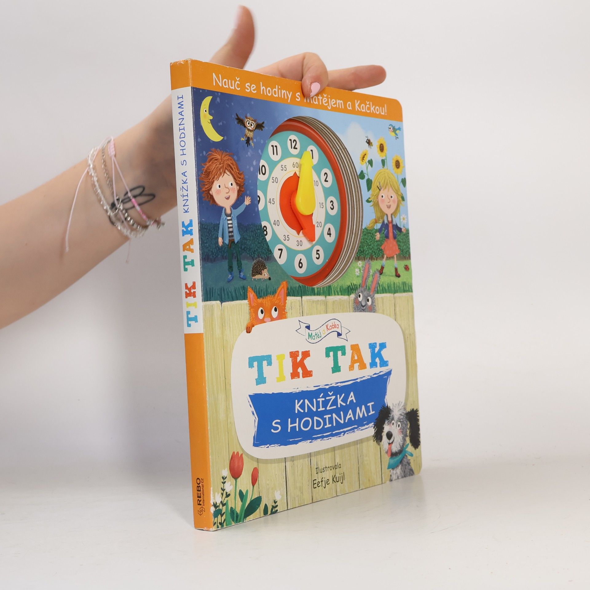 Eefje Kuijl Tik tak. Knížka s hodinami