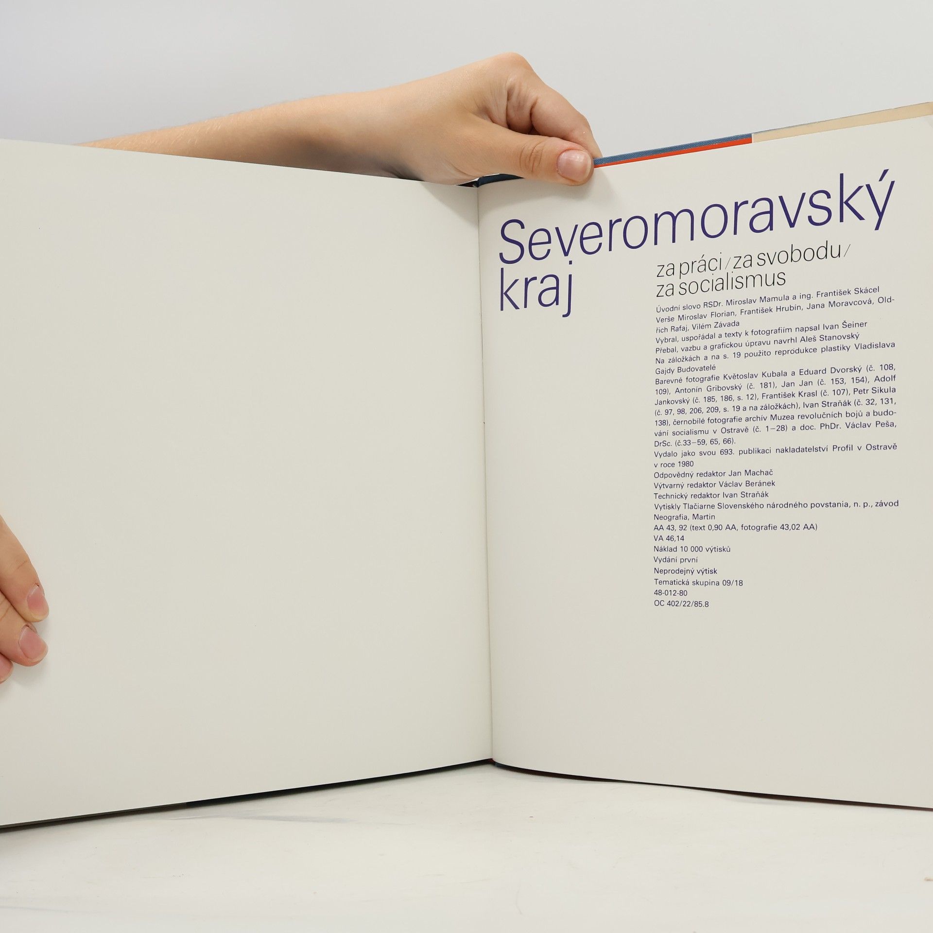Kolektív autorov Severomoravský kraj (za práci, za svobodu, za socialismus)