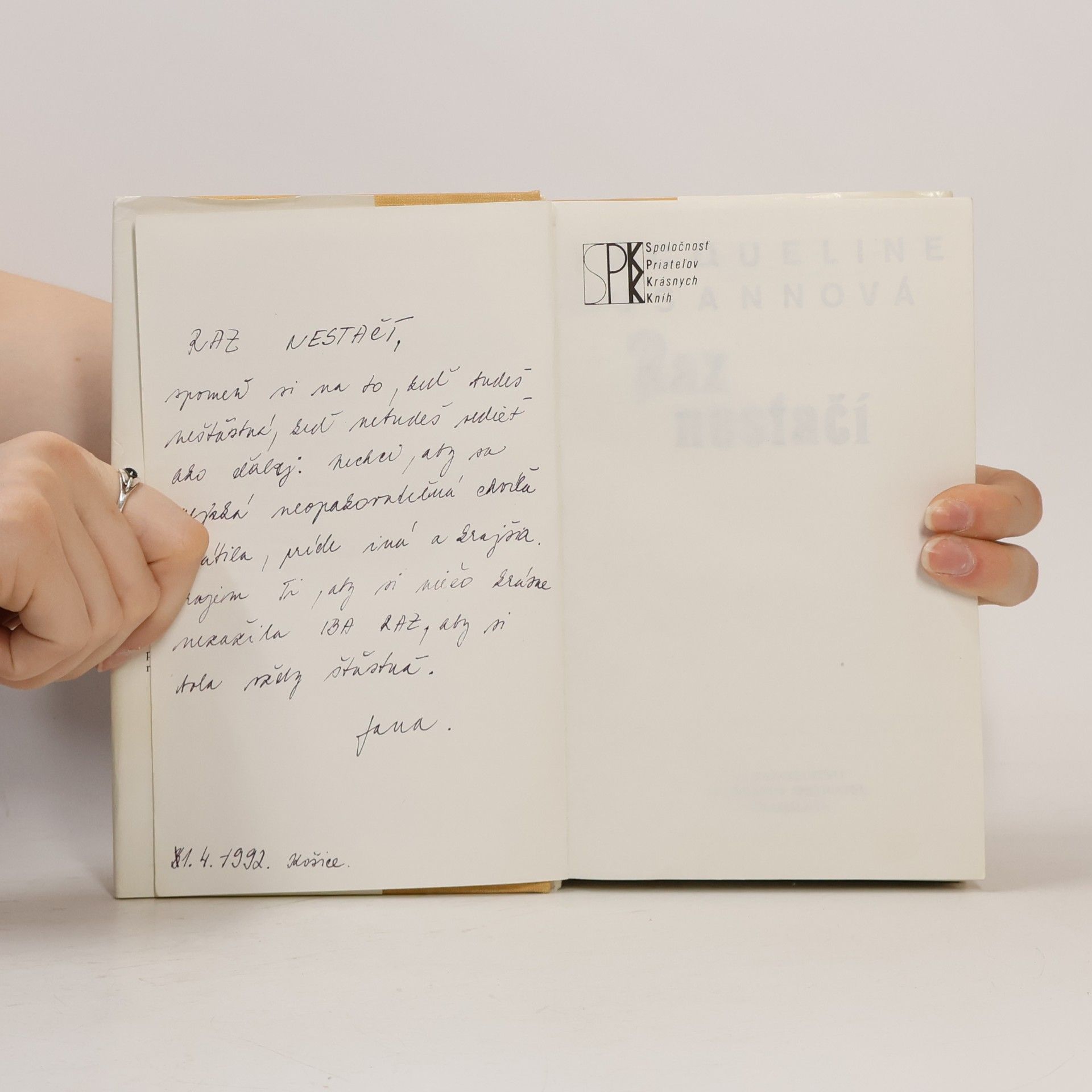 Jacqueline Susann Raz nestačí