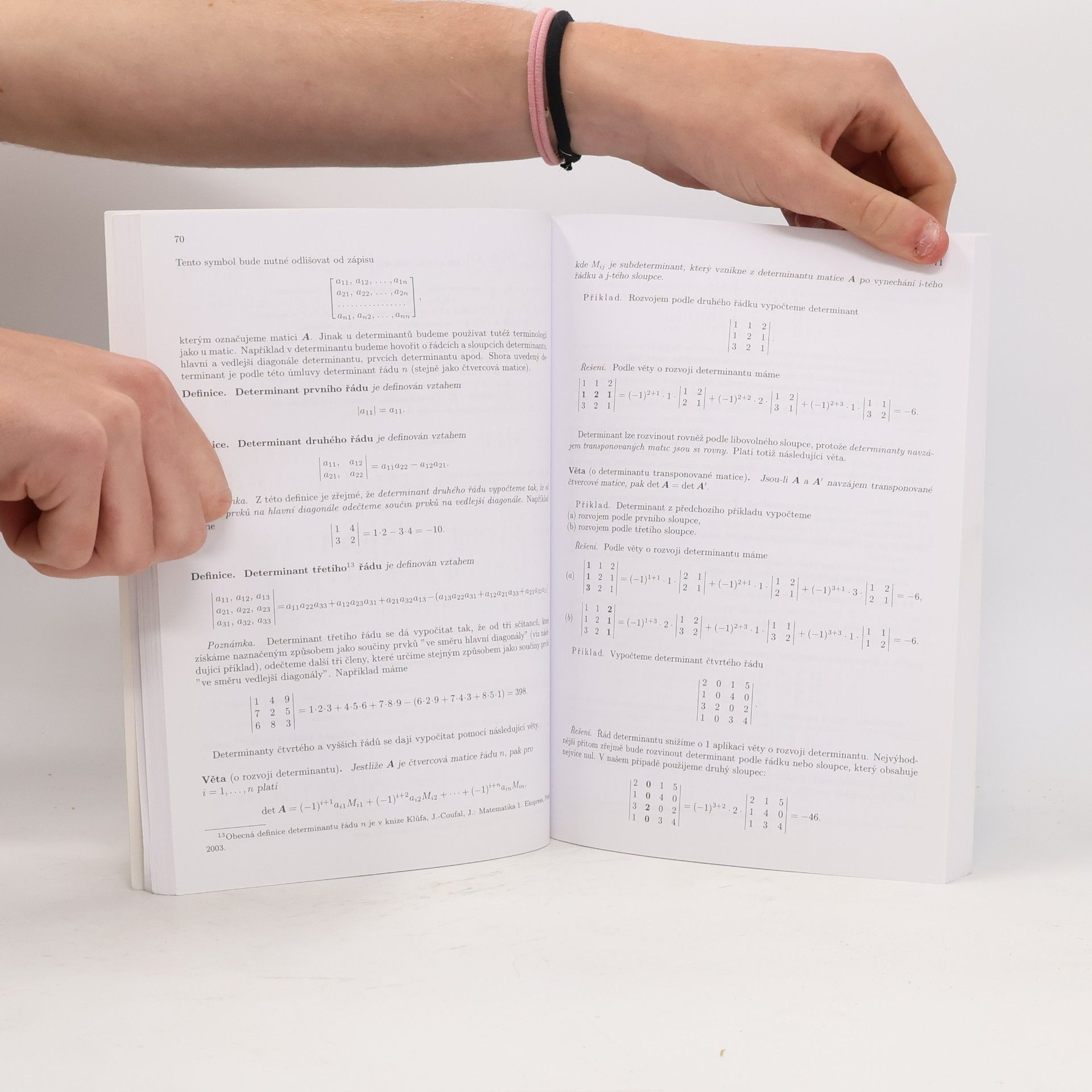 Jindřich Klůfa Základy matematiky pro Vysokou školu ekonomickou