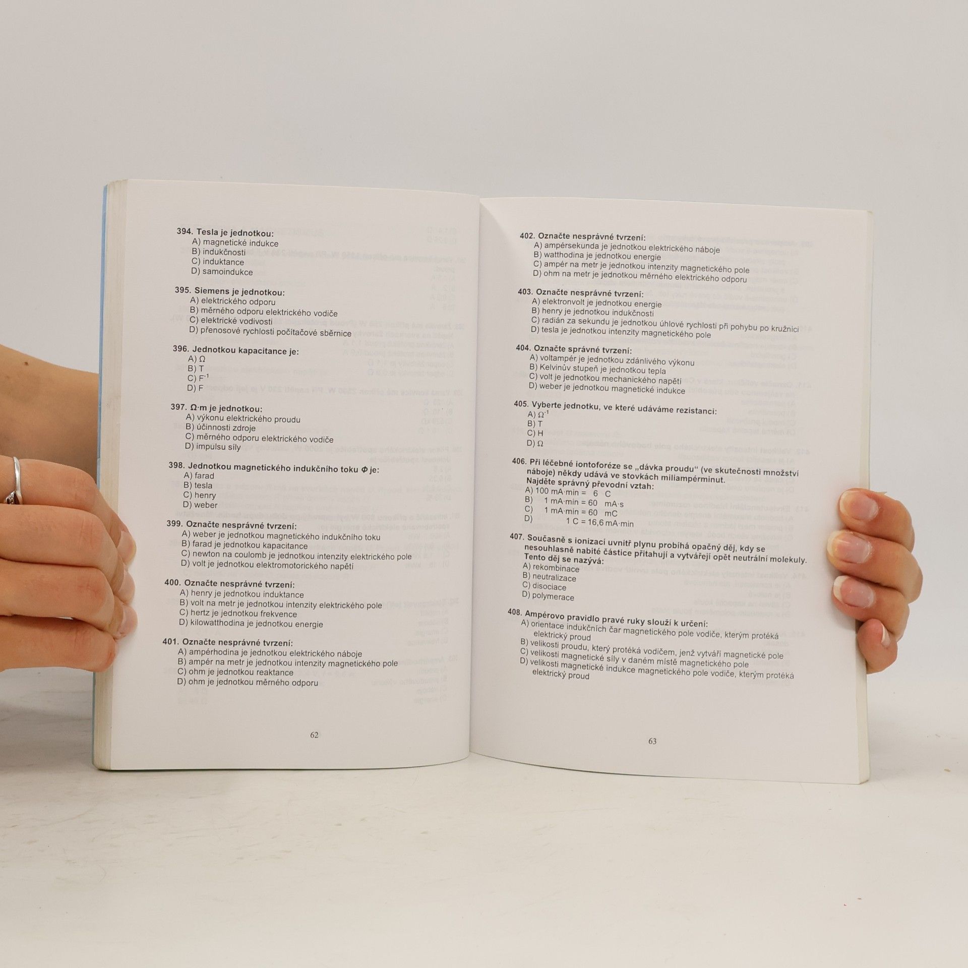 Various authors Otázky z fyziky pro přijímací zkoušky