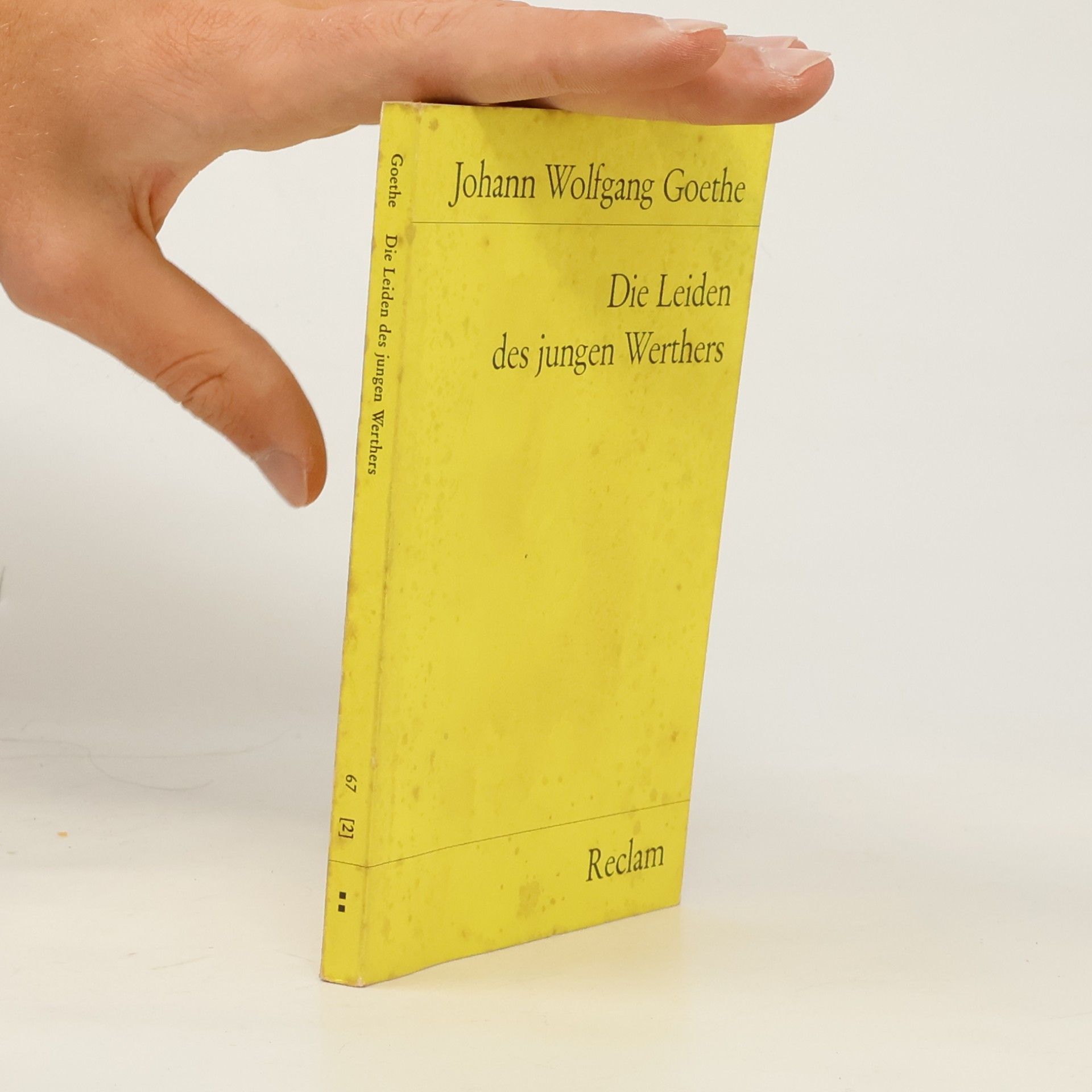 Johann Wolfgang von Goethe Die Leiden des jungen Werther