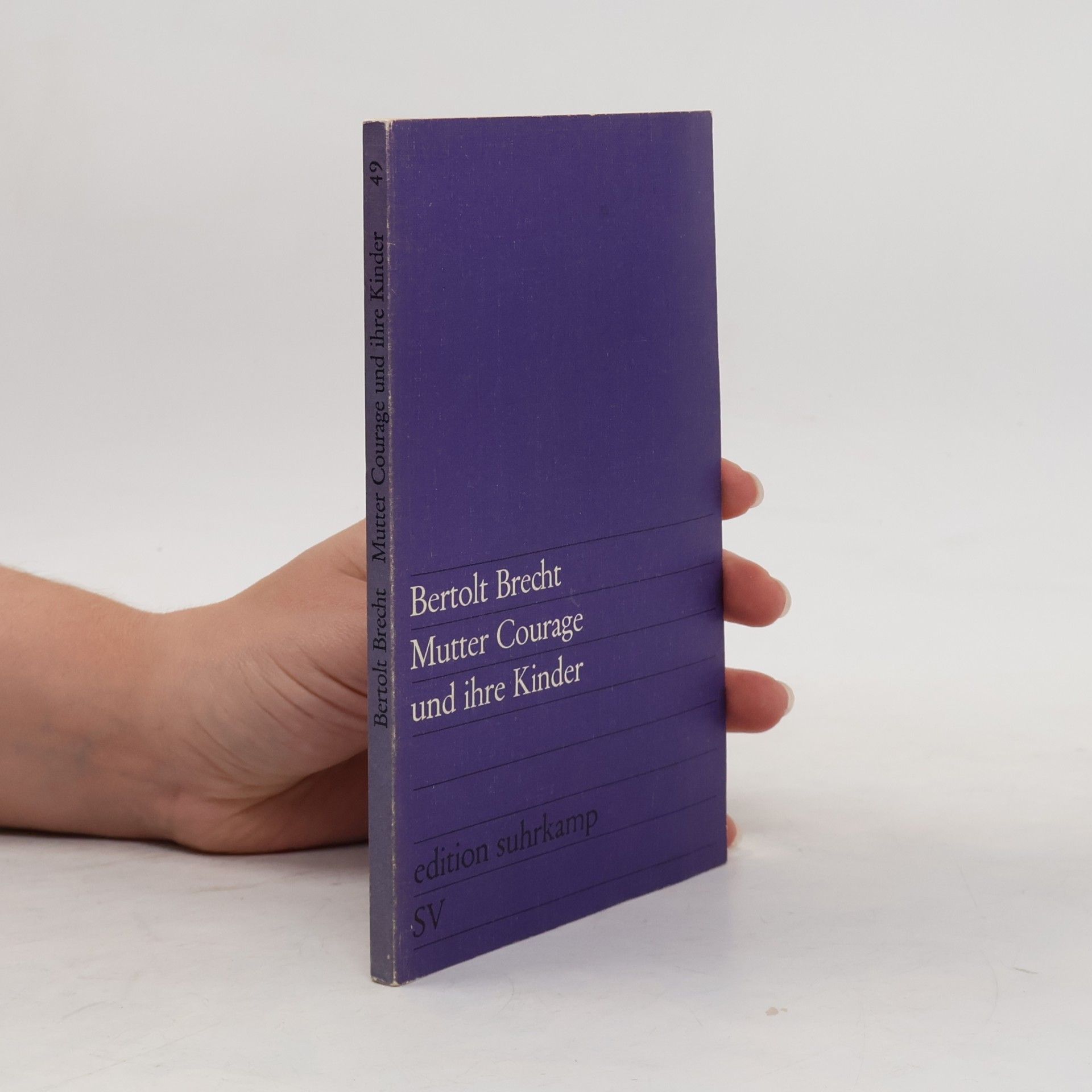 Bertolt Brecht Mutter Courage Und Ihre Kinder