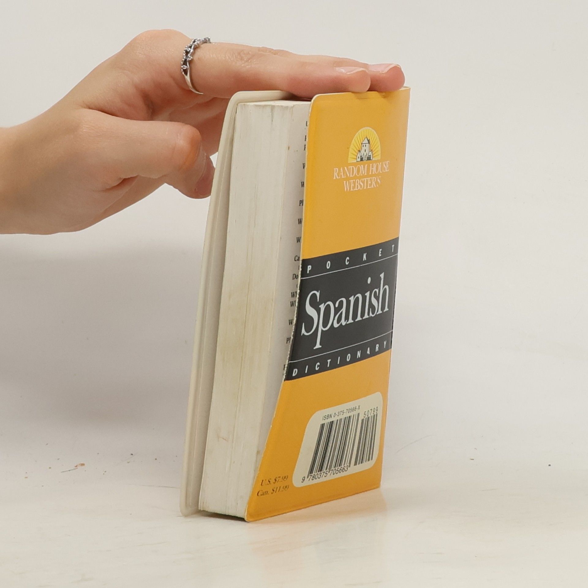 Donald F. Solá Random House Webster's Pocket Spanish Dictionary