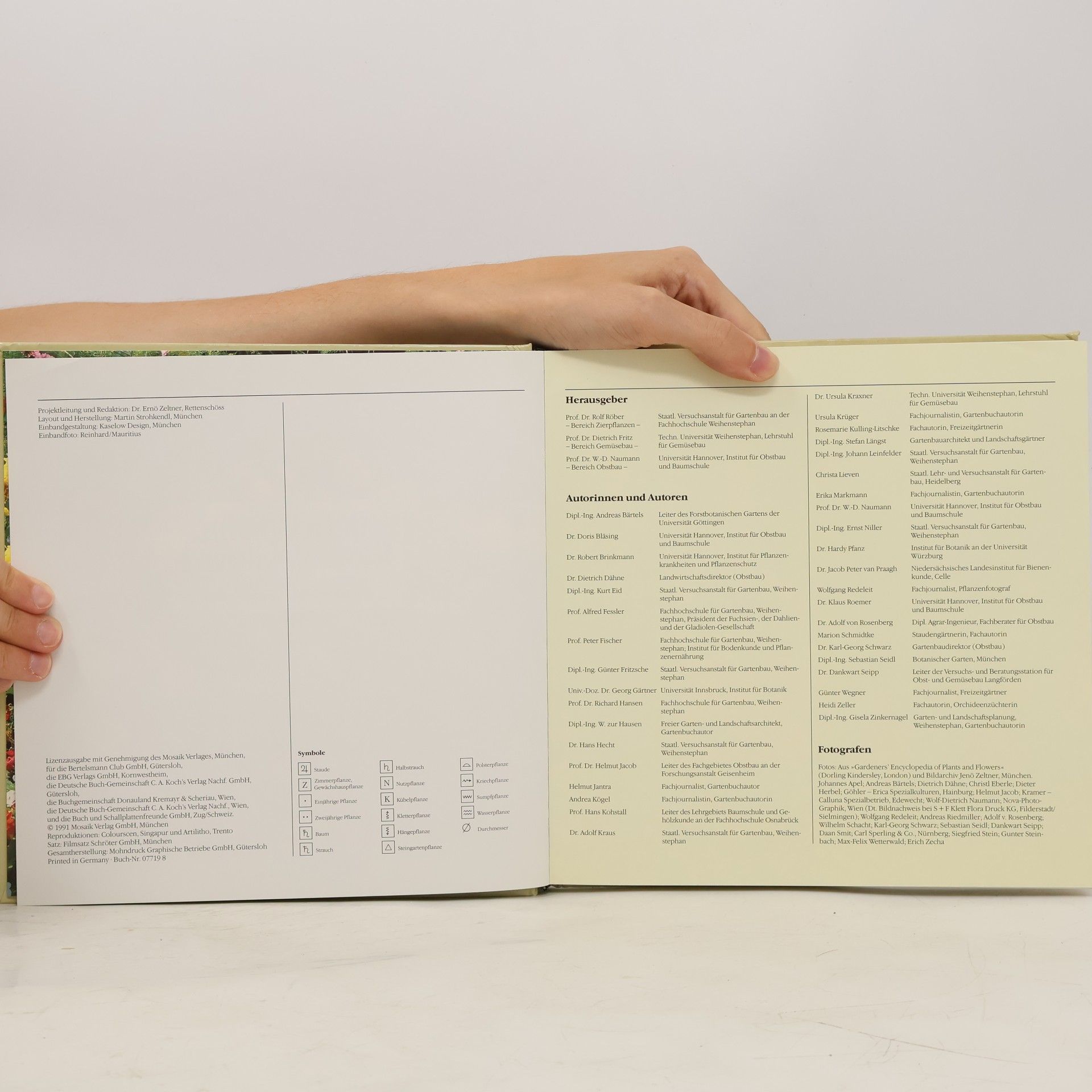 Autorenkollektiv Bertelsmann Gartenlexikon 4 - Garten- und Zimmerpflanzen F-Hy