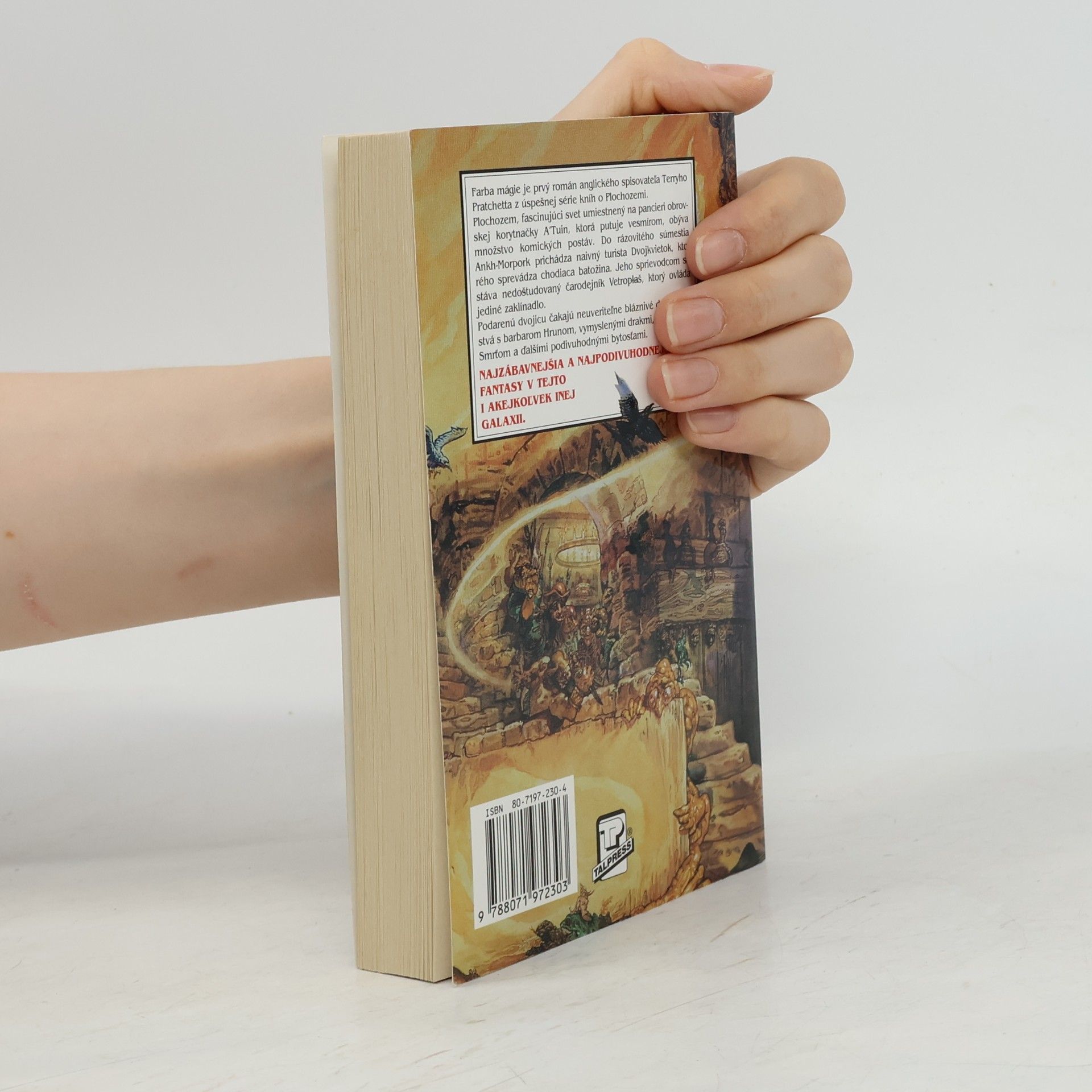 Terry Pratchett Farba mágie