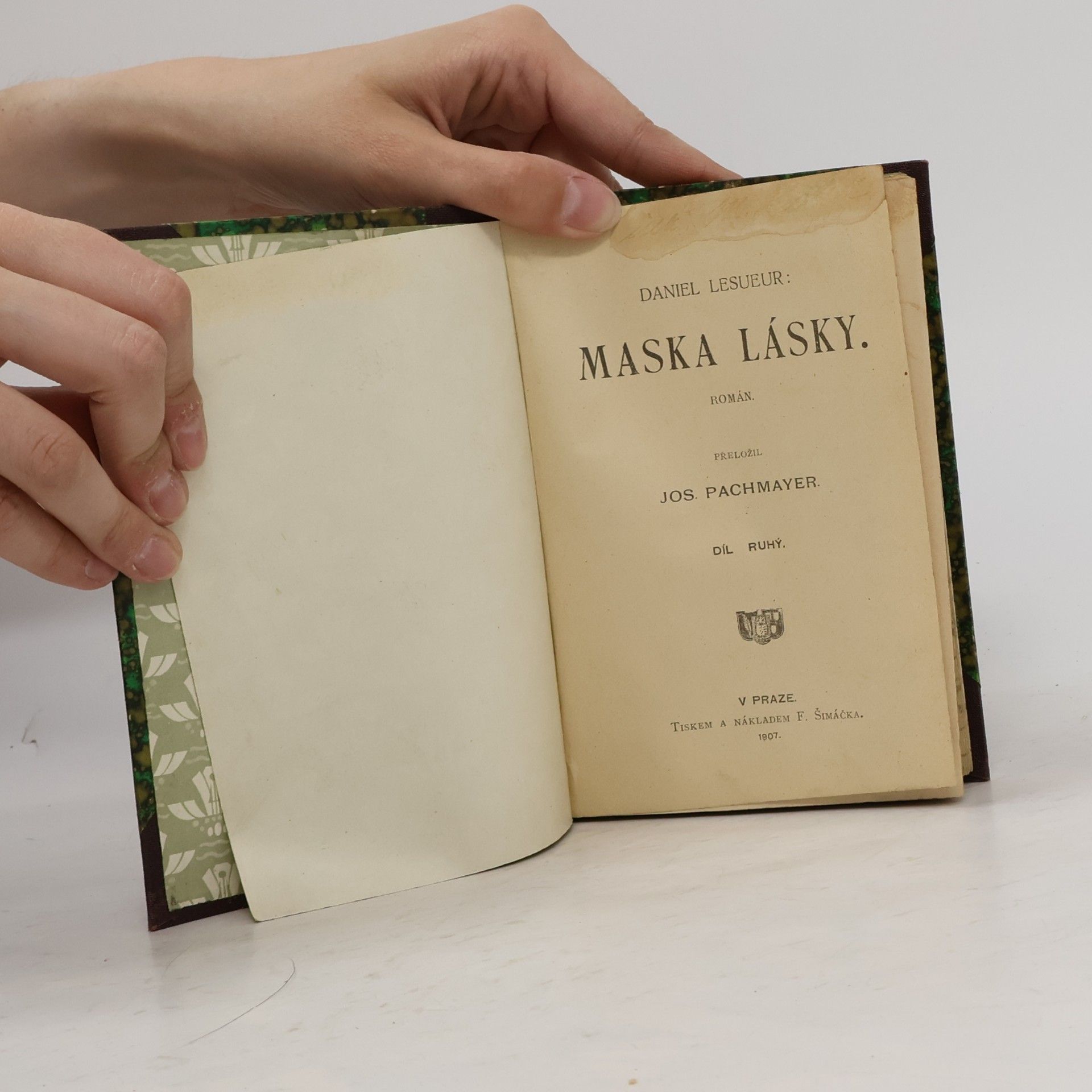 Daniel Lesueur Maska lásky II.