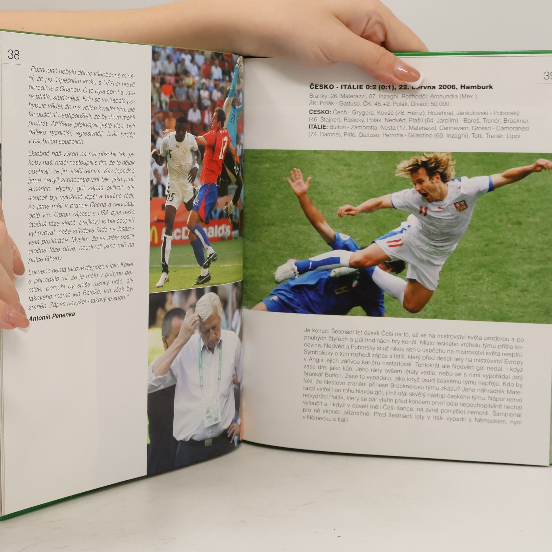 Pavel Křiklan Itálie počtvrté na trůnu : šampionát komentuje Antonín Panenka