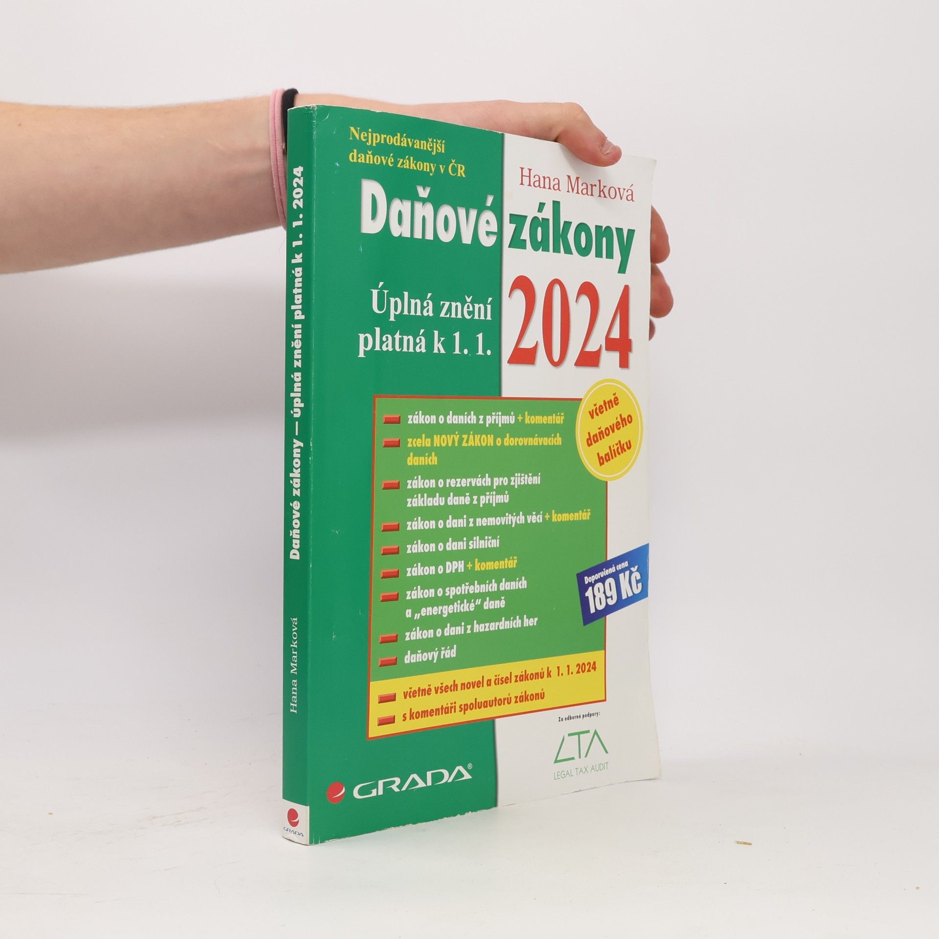 Hana Marková Daňové zákony 2024
