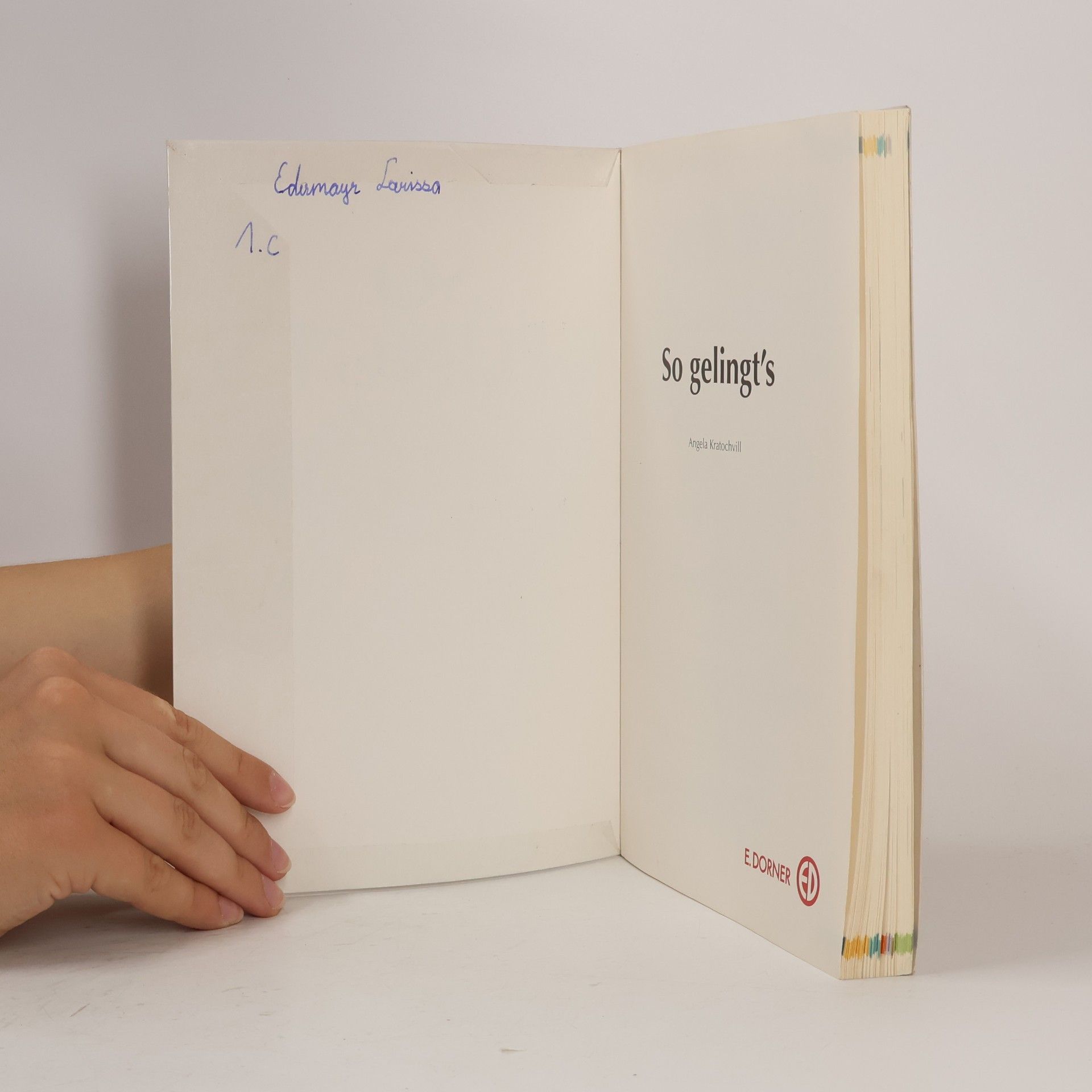 Angela Kratochvill So gelingt's