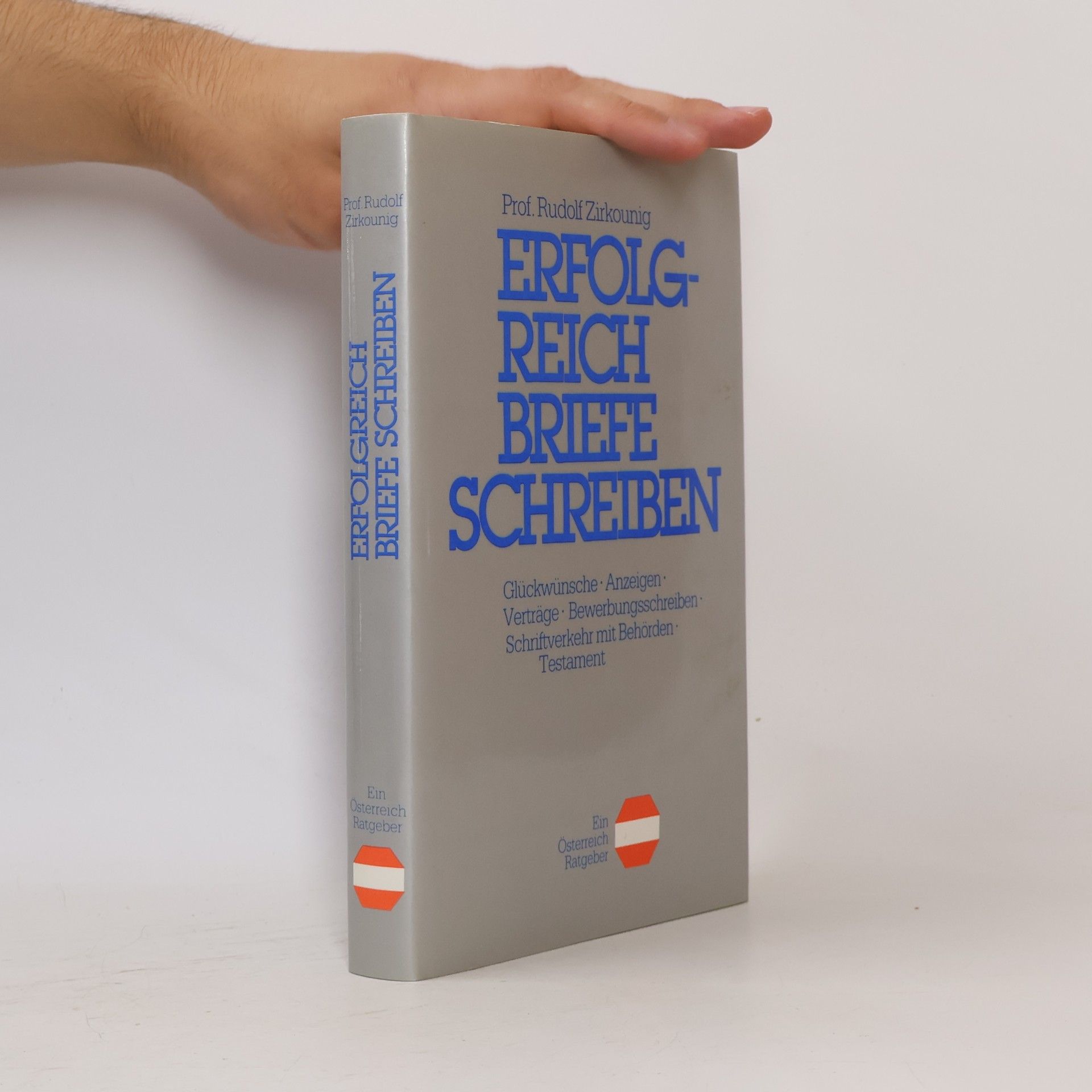 Rudolf Zirkounig Erfolgreich Briefe schreiben