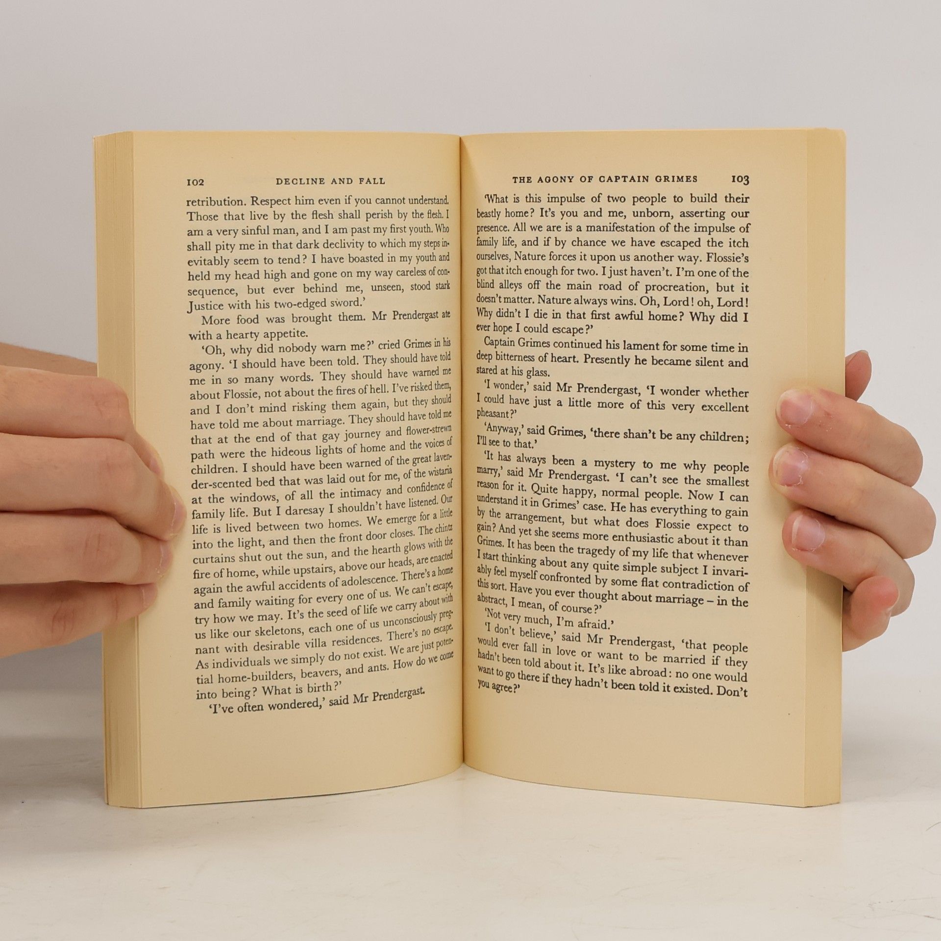 Evelyn Waugh Decline and Fall