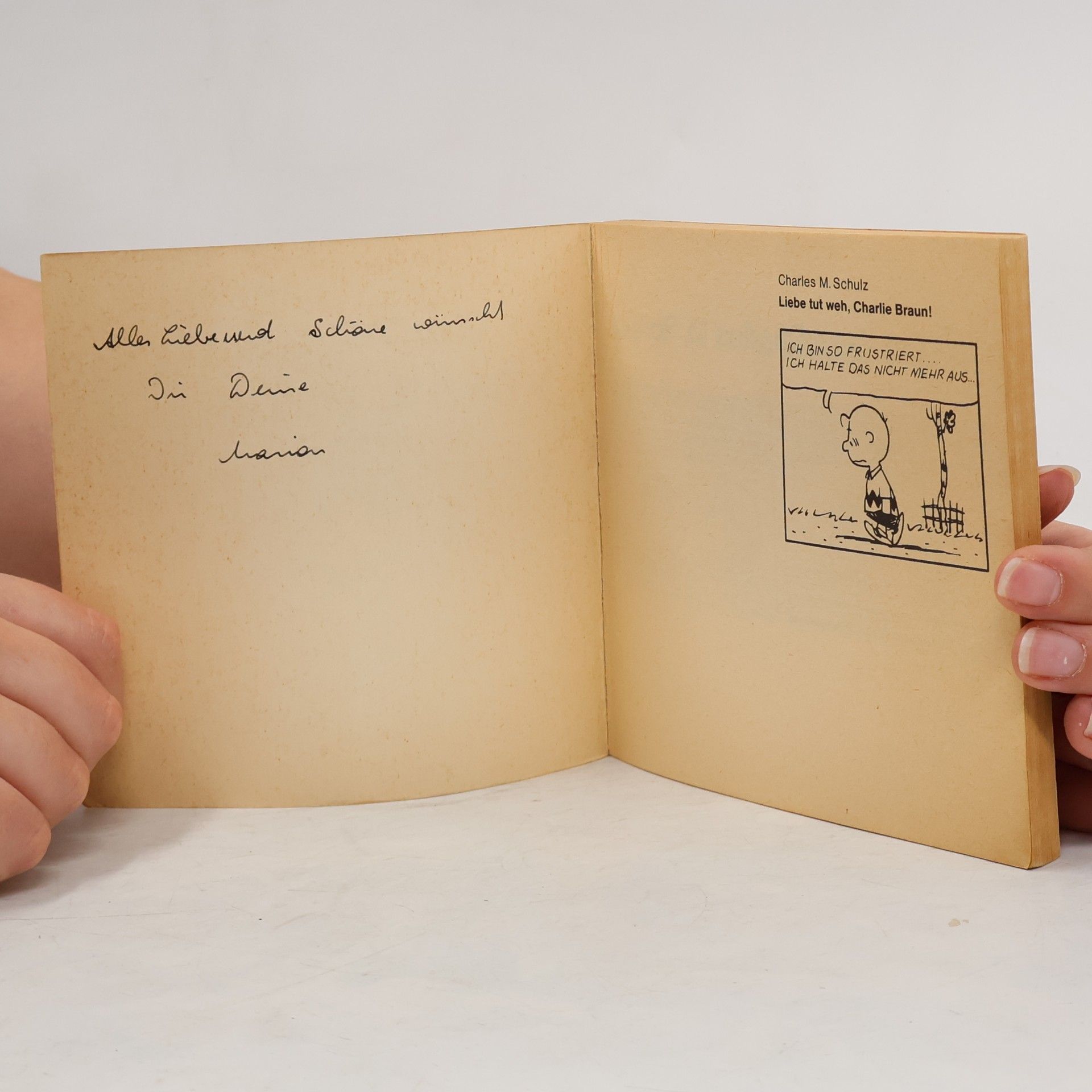 Charles Monroe Schulz Liebe tut weh, Charlie Braun!