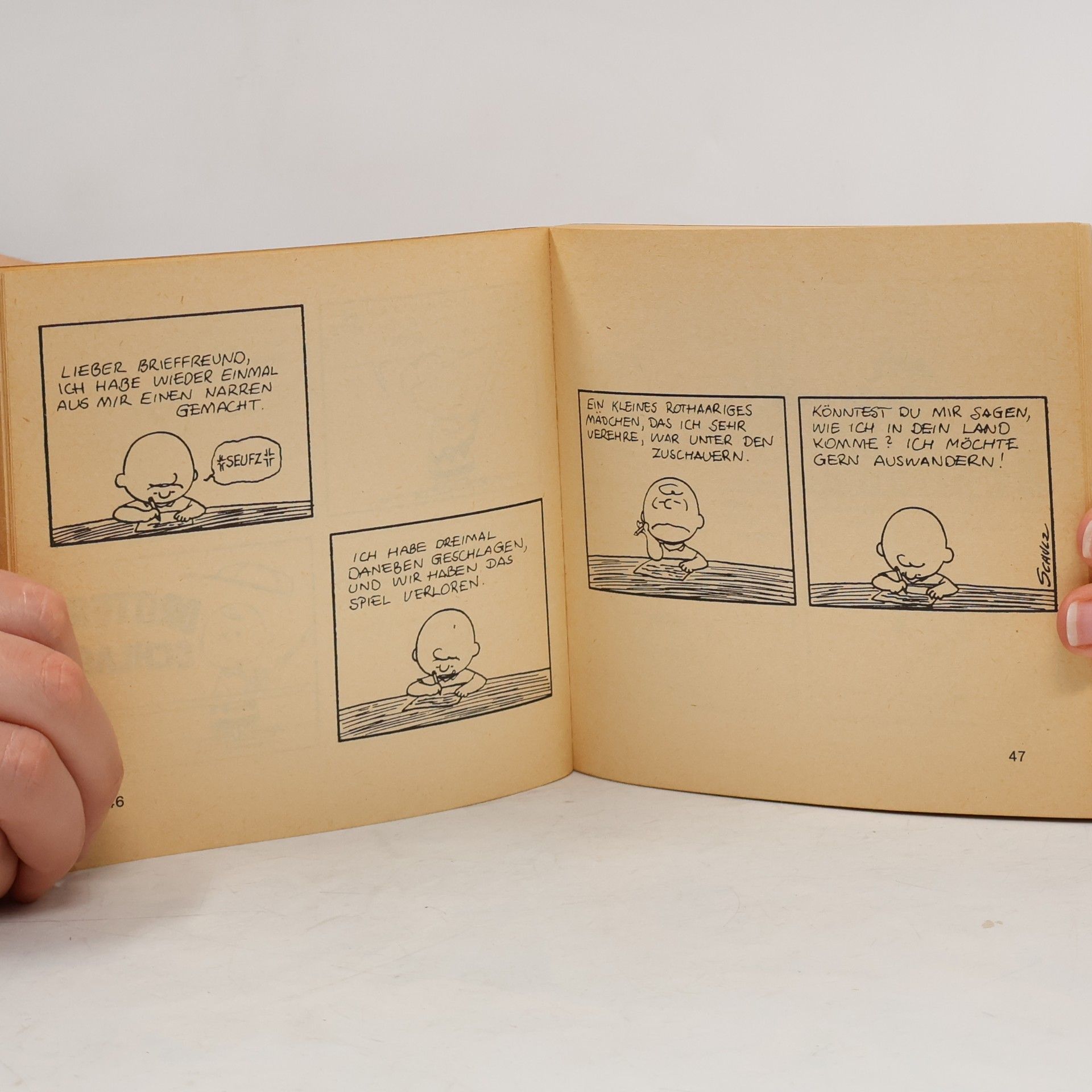 Charles Monroe Schulz Liebe tut weh, Charlie Braun!