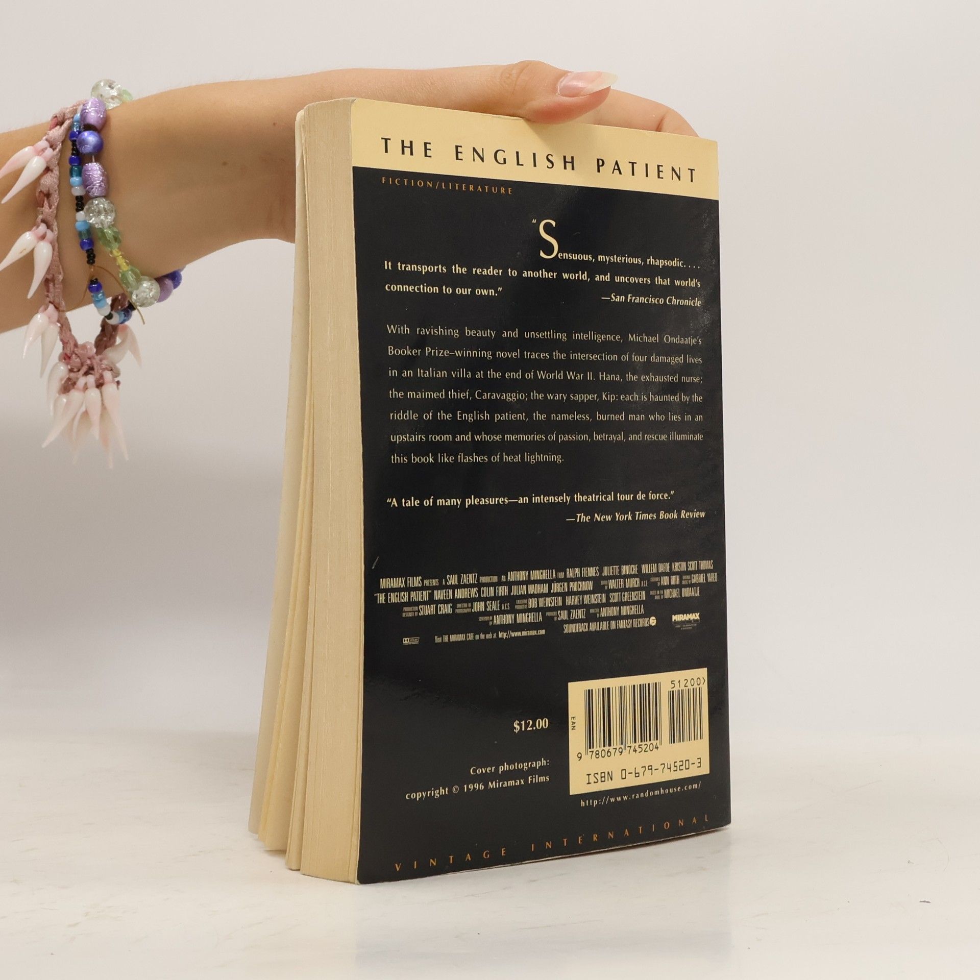 Michael Ondaatje The English patient