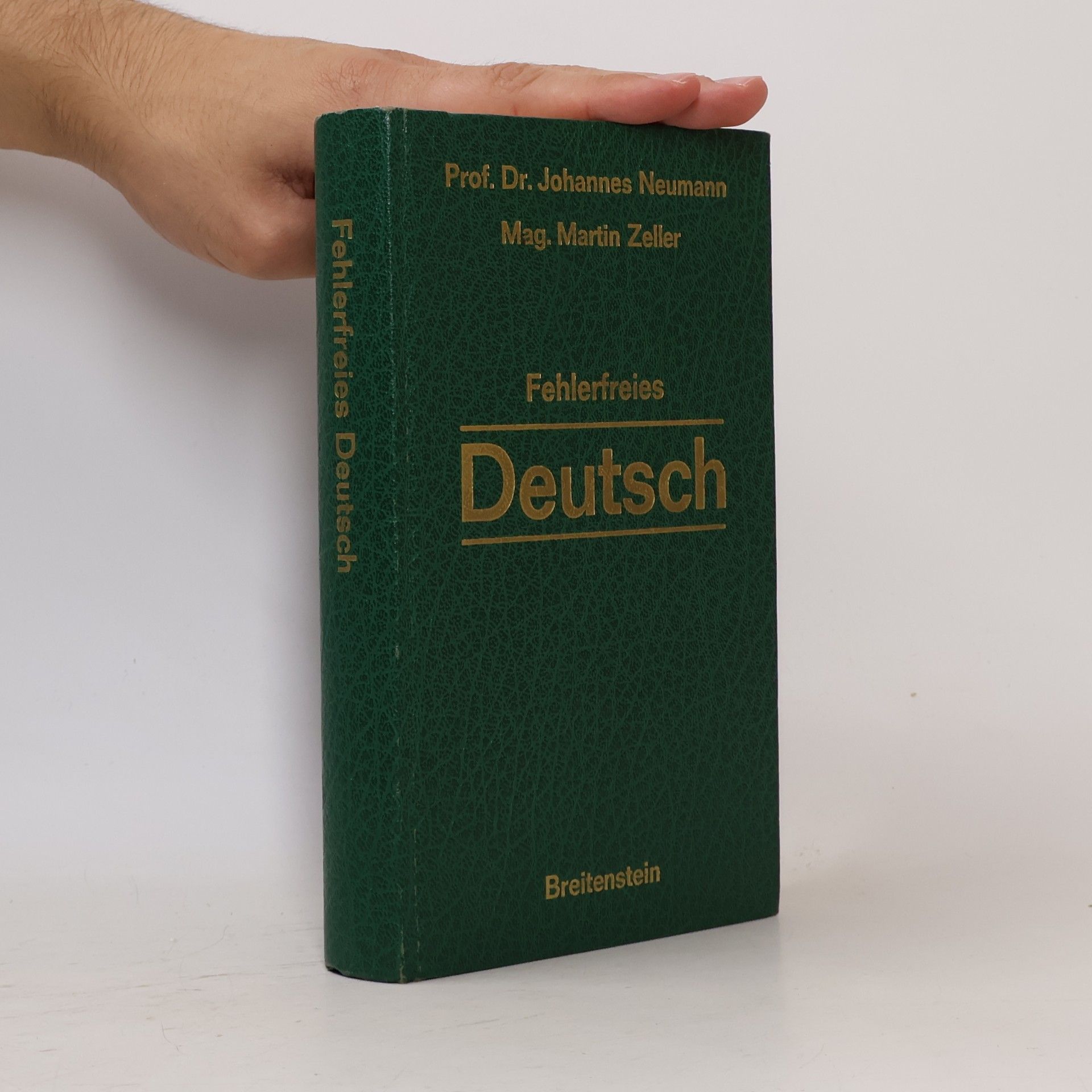 Johannes Neumann Fehlerfreies Deutsch