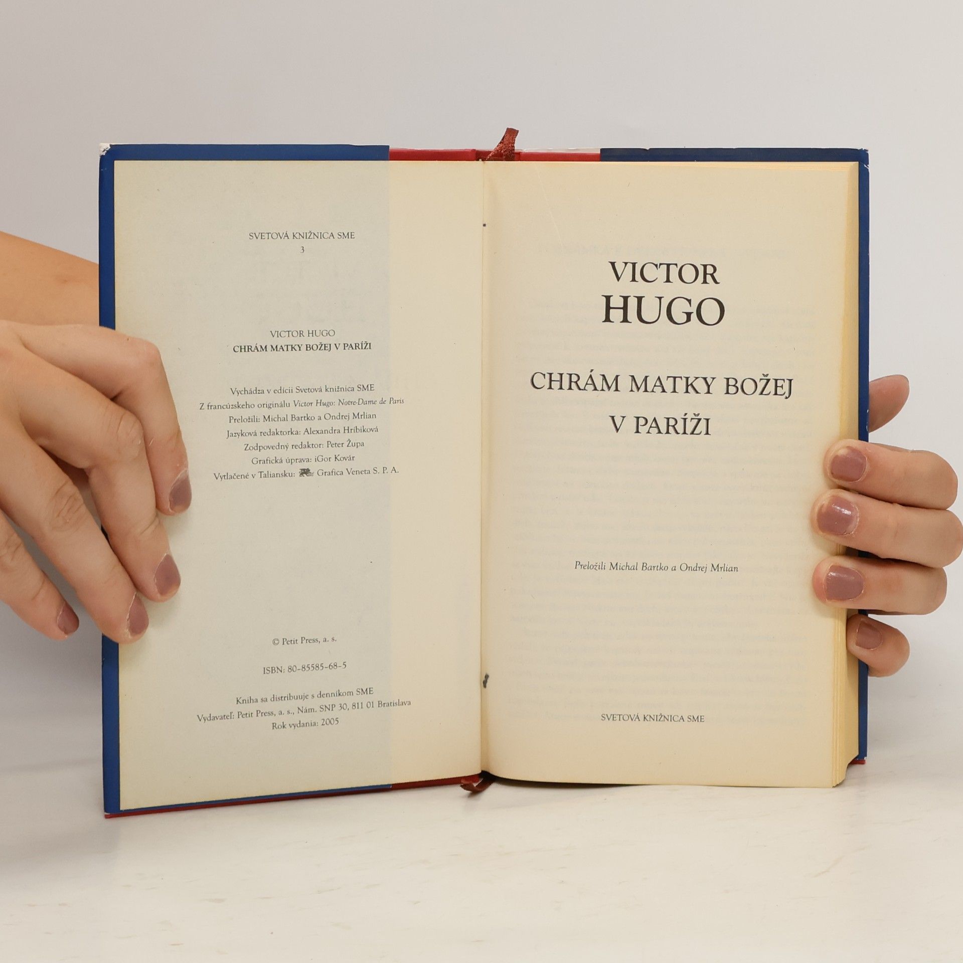 Victor Hugo Chrám Matky Božej v Paríži
