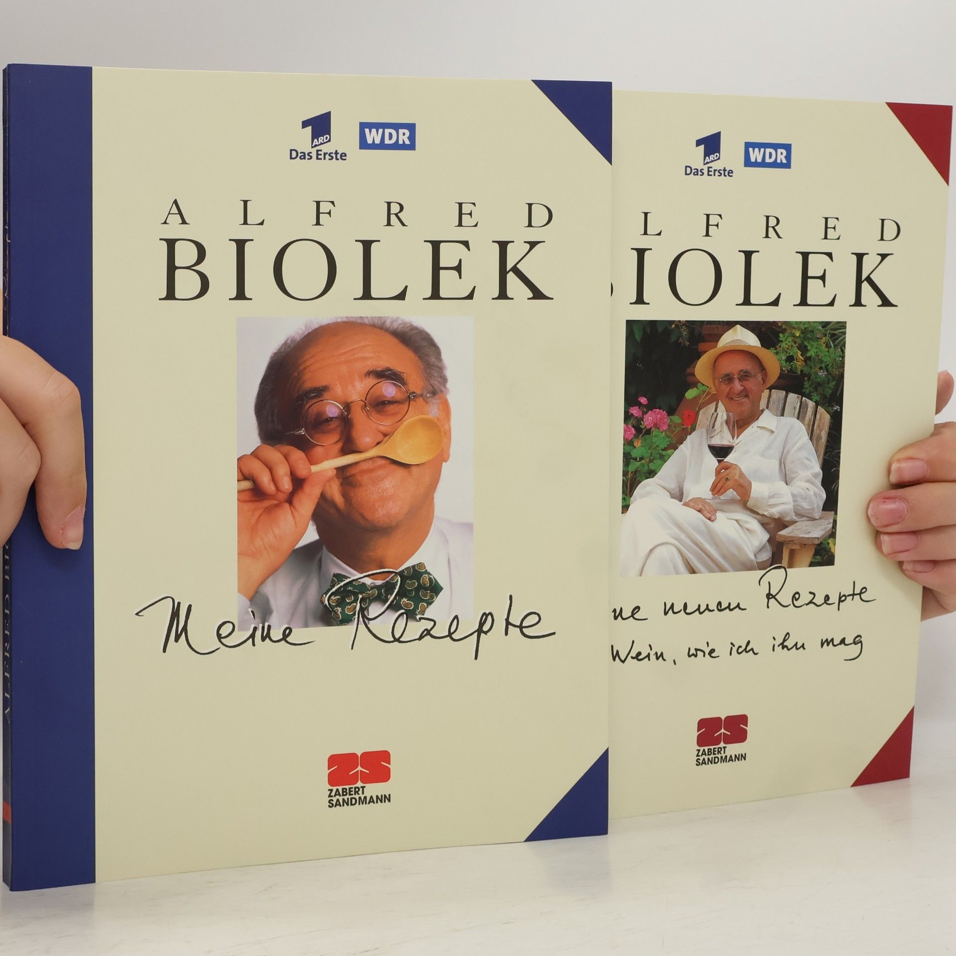 Alfred Biolek Meine Rezepte, Meine neuen Rezepte (zwei Bände in einer Box)