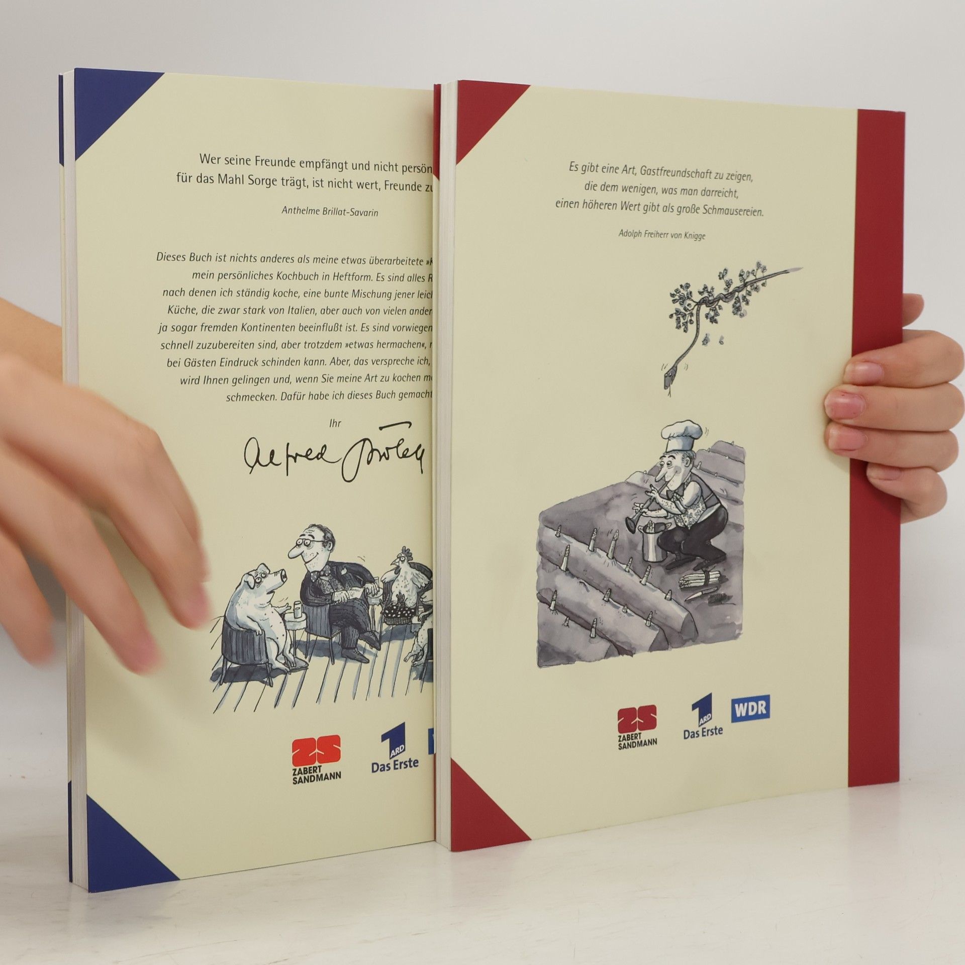 Alfred Biolek Meine Rezepte, Meine neuen Rezepte (zwei Bände in einer Box)
