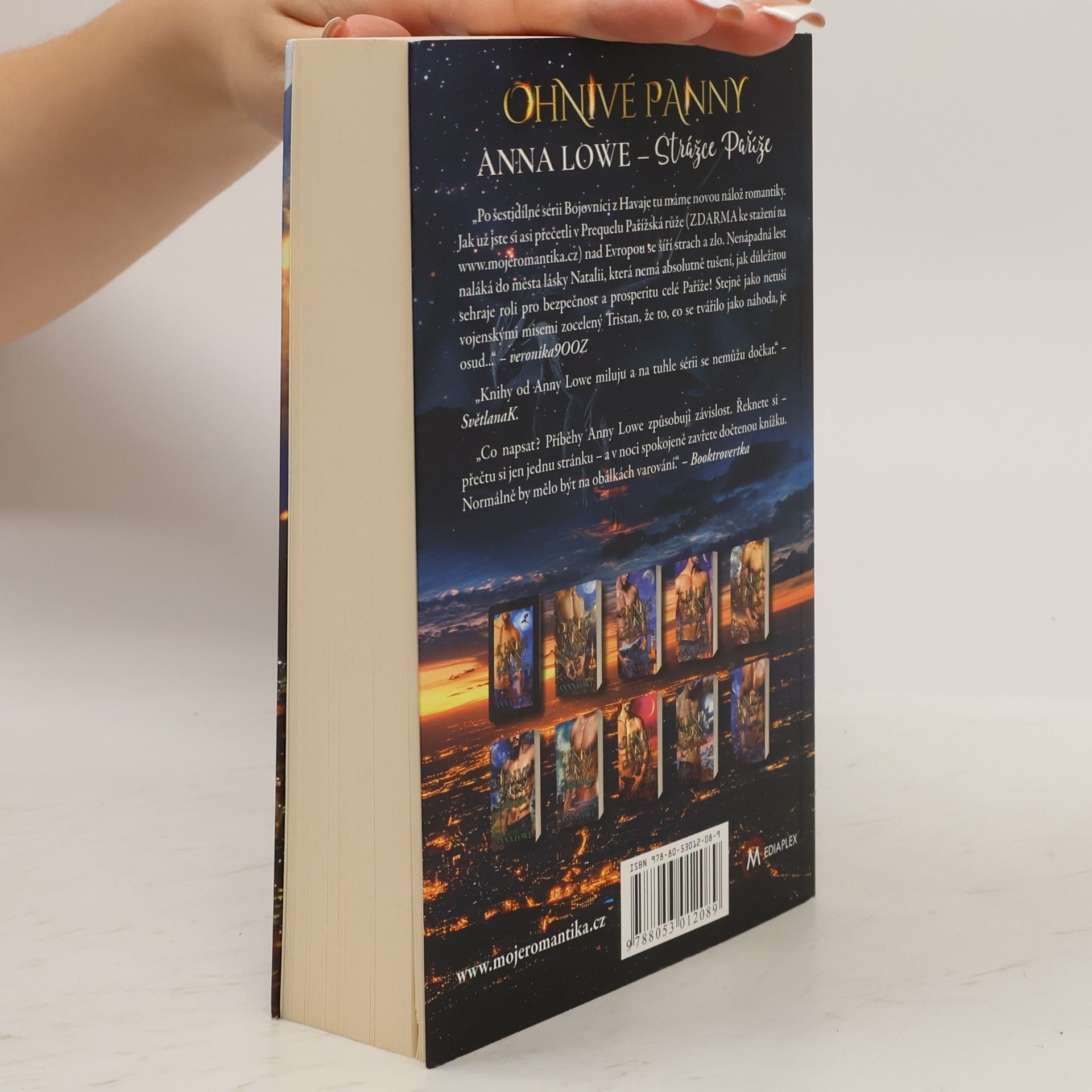 Anna Lowe Ohnivé panny. Díl 1, Strážce Paříže