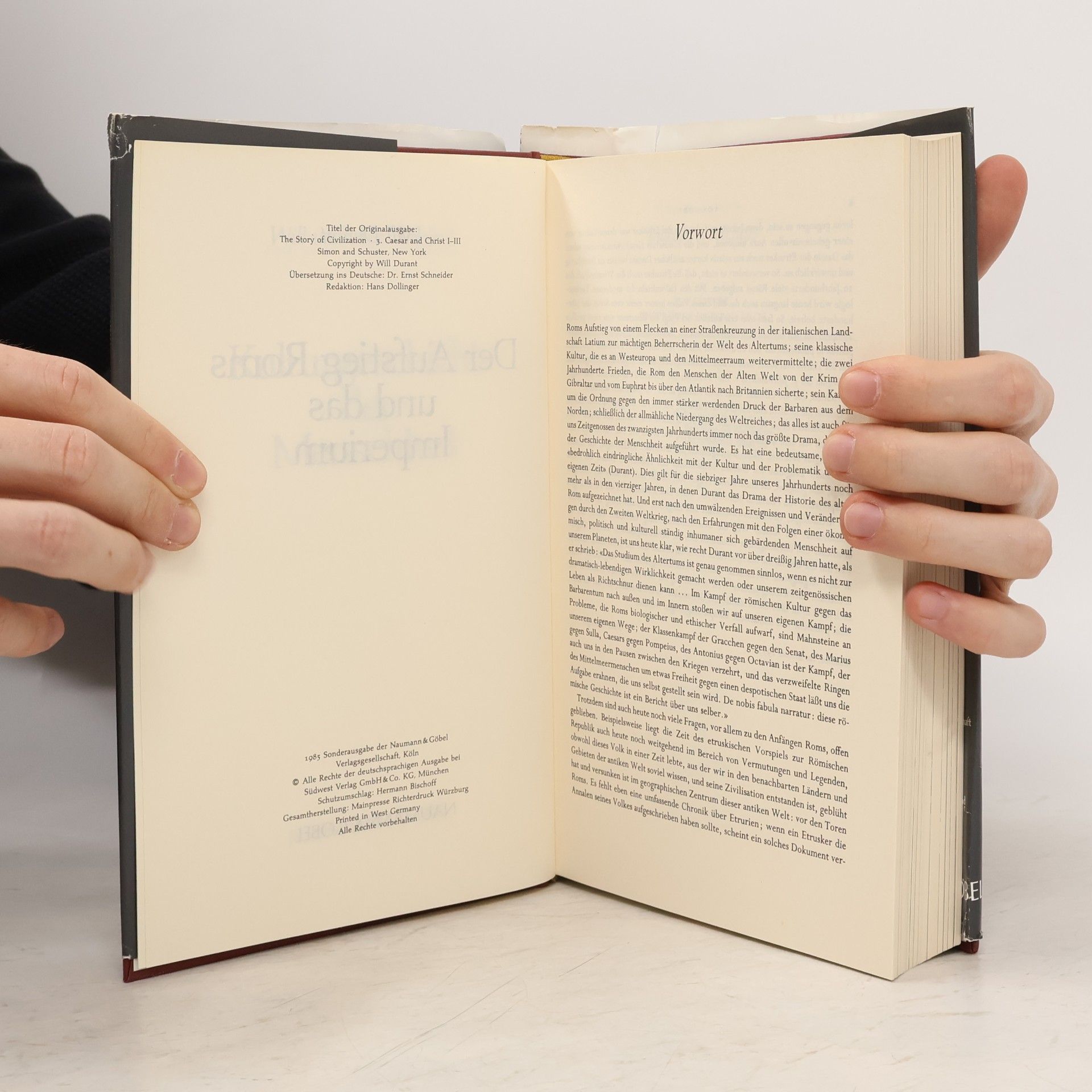 Will Durant Kulturgeschichte der Menschheit 4