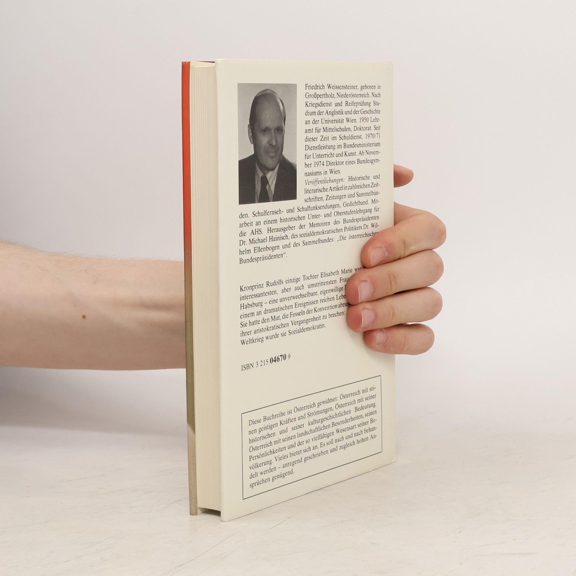 Friedrich Weissensteiner Die rote Erzherzogin