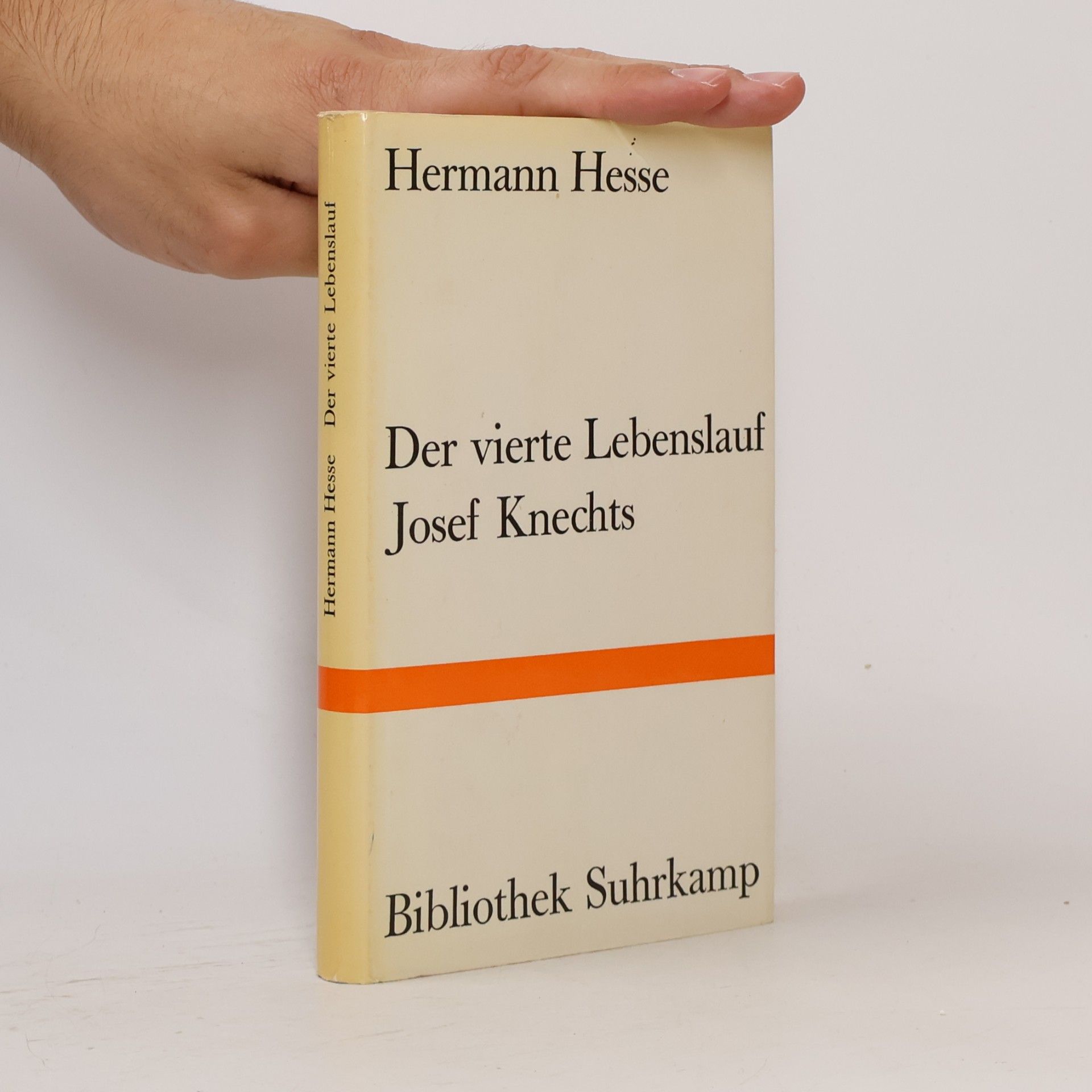 Hermann Hesse Der vierte Lebenslauf Josef Knechts