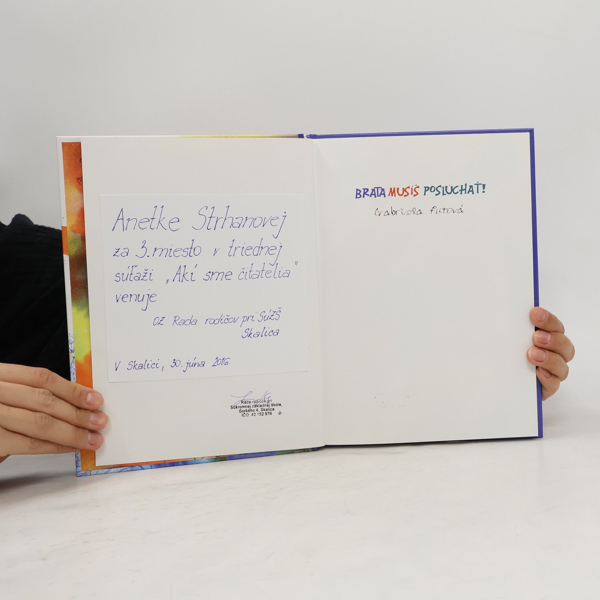 Gabriela Futová Brata musíš poslúchať!