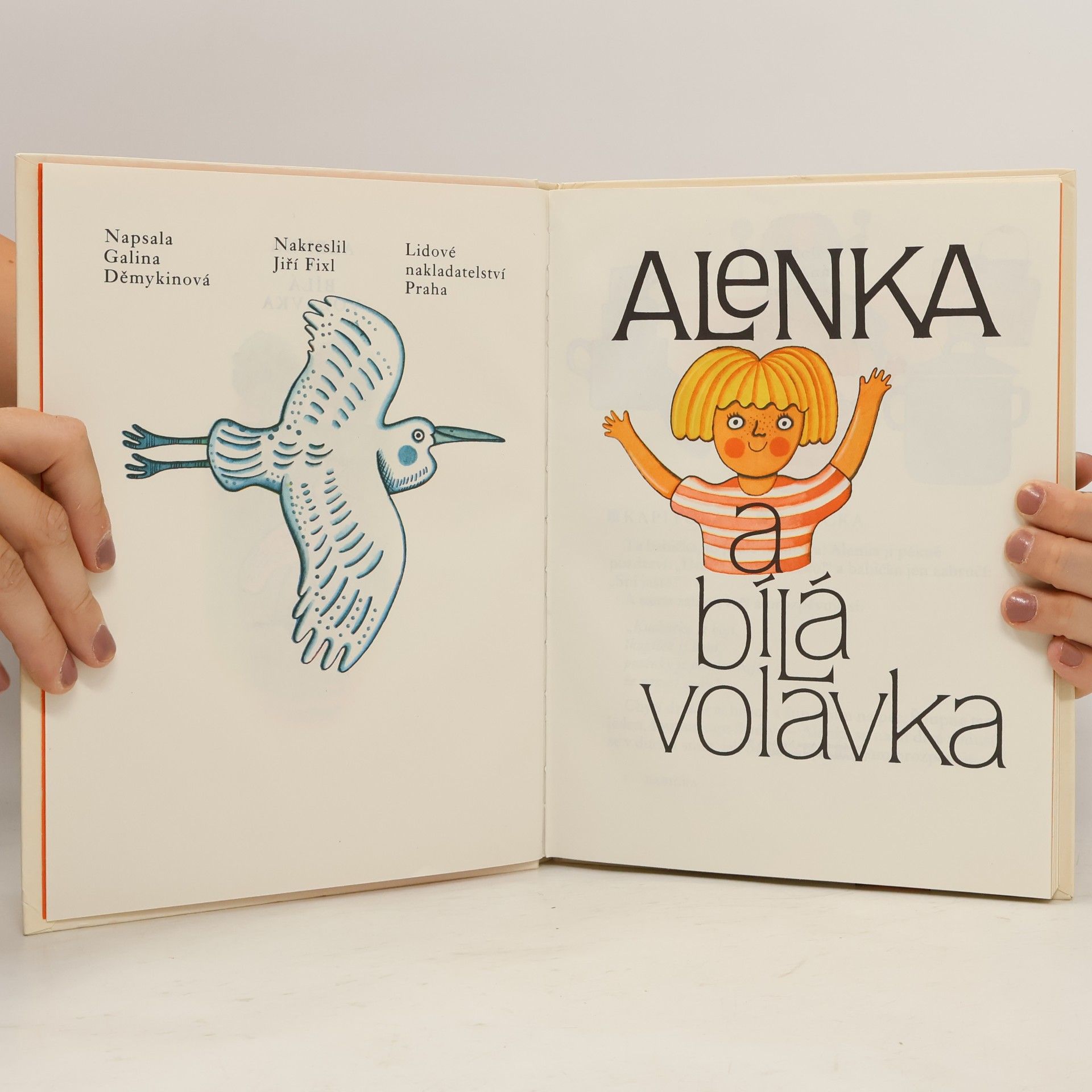 Galina Nikolajevna Demykina Alenka a bílá volavka