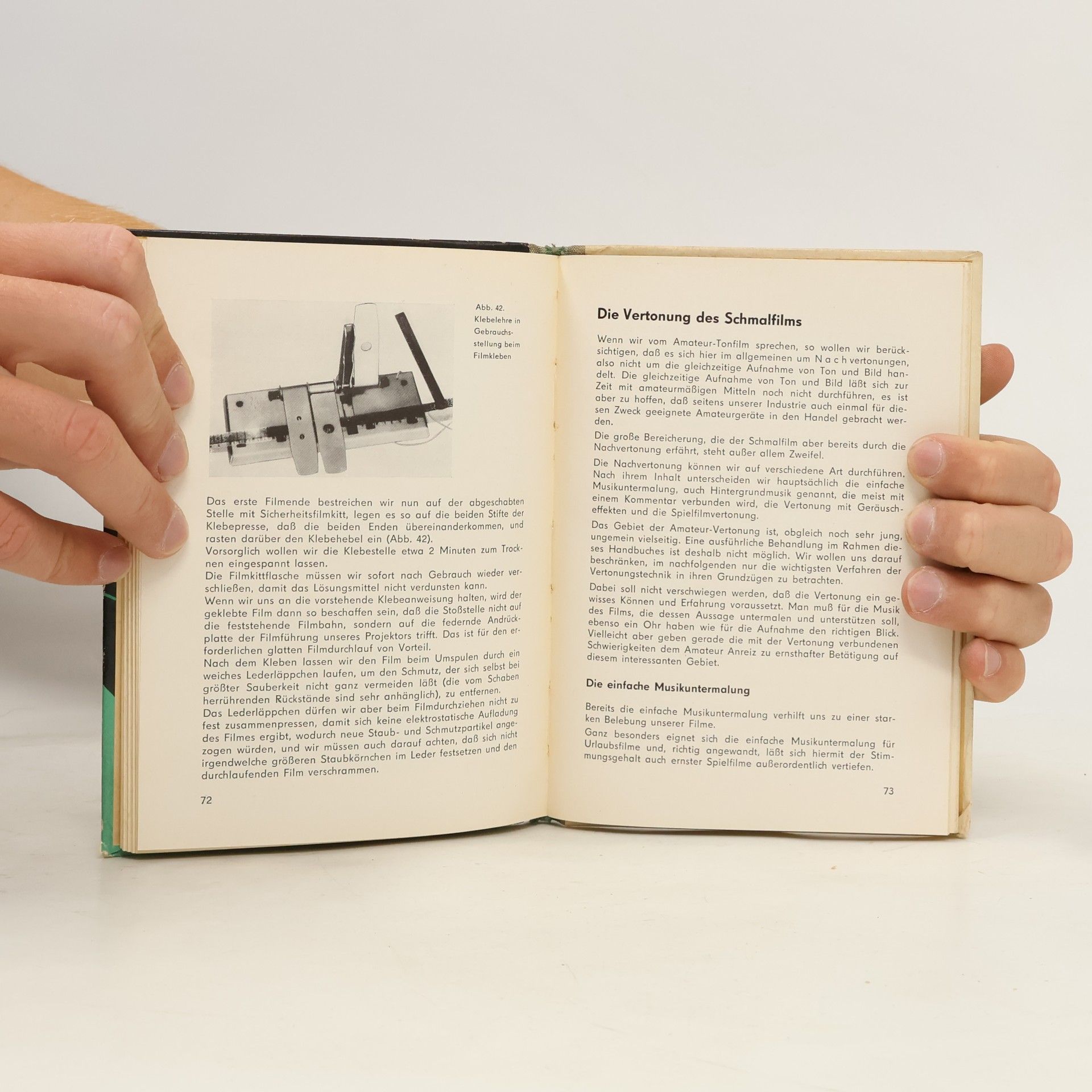 Friedrich Marquart Handbuch der 8 mm-Schmalfilmprojektion