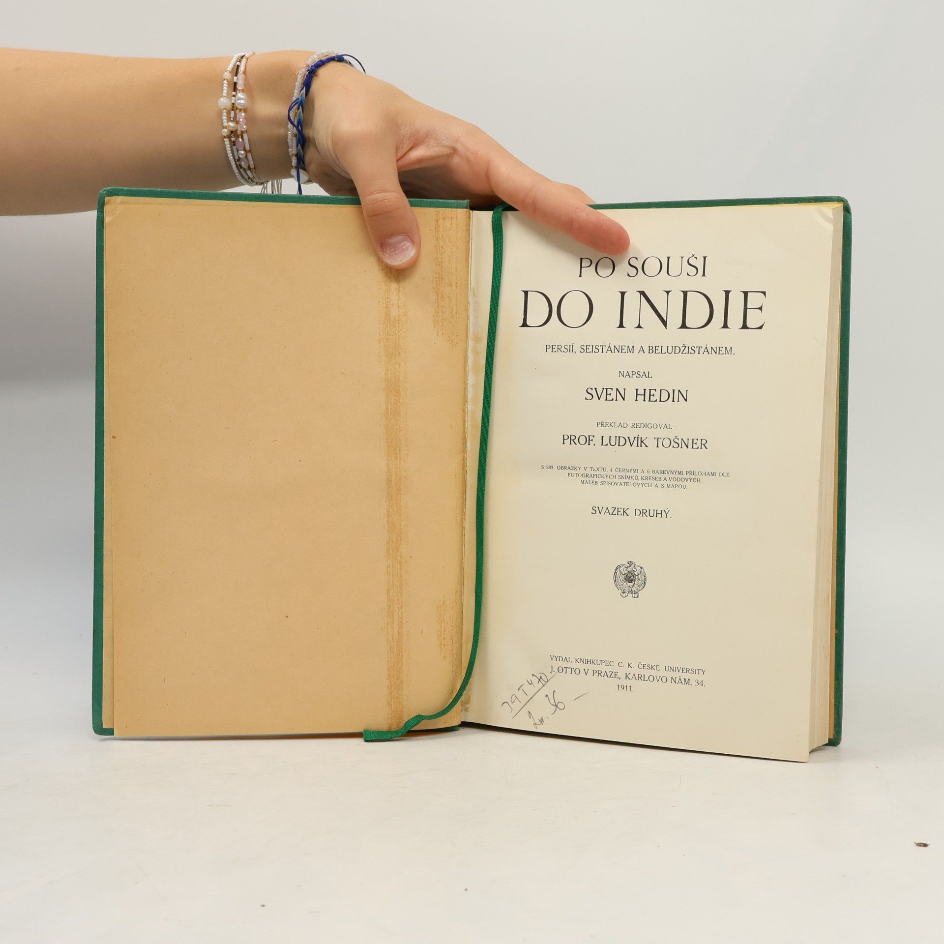 Sven Hedin Po souši do Indie, Persií, Seistánem a Beludžistánem. Svazek druhý