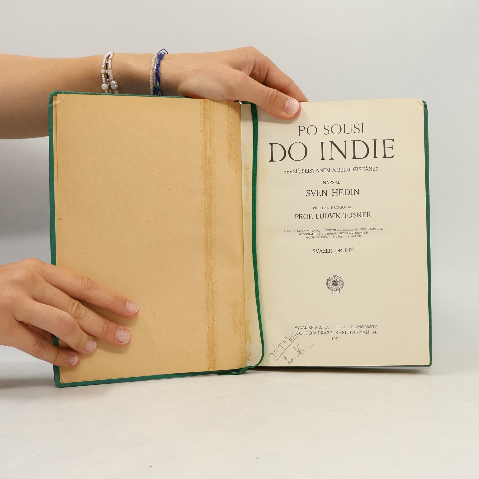 Sven Hedin Po souši do Indie, Persií, Seistánem a Beludžistánem. Svazek druhý