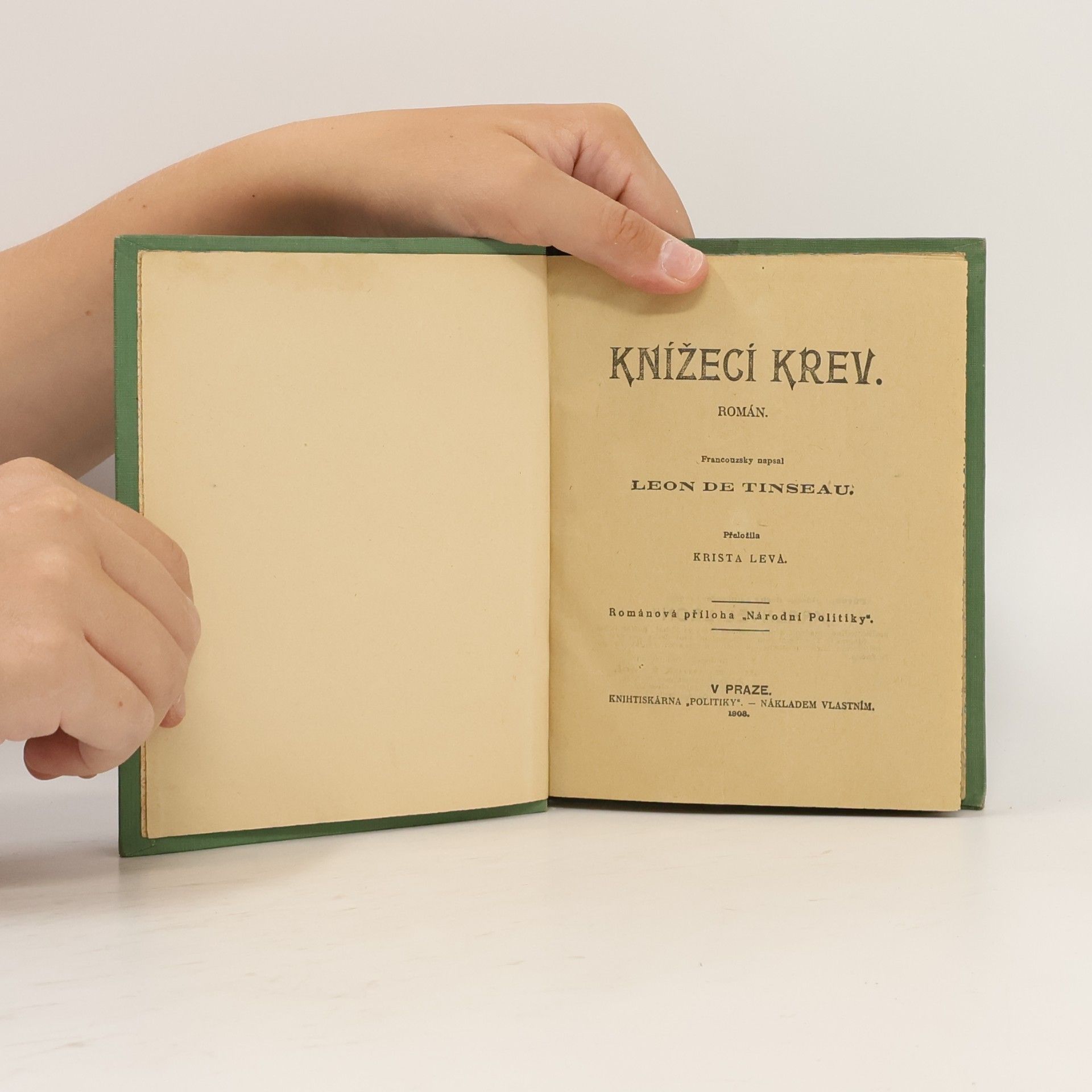 Tinseau Léon de Knížecí krev