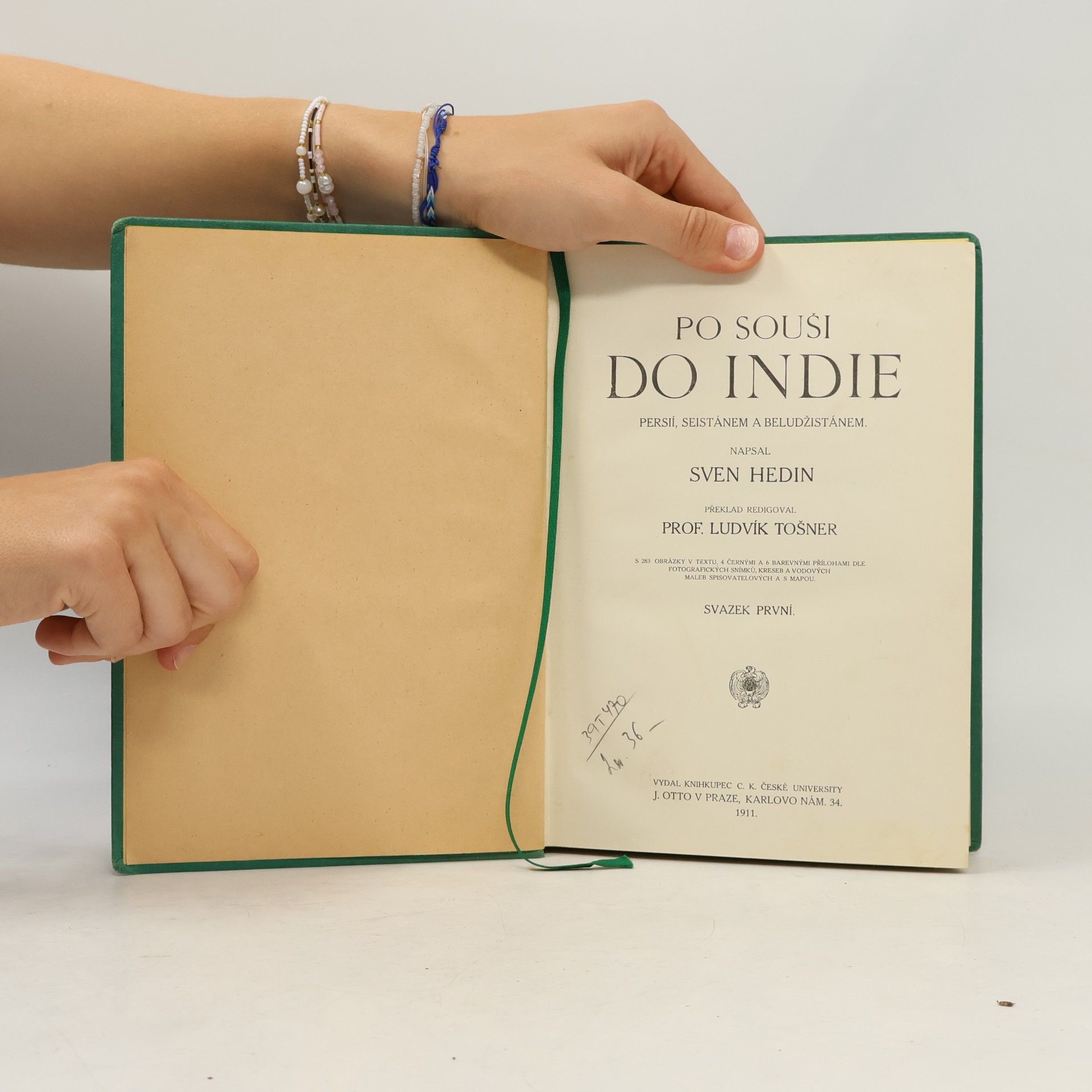 Sven Hedin Po souši do Indie, Persií, Seistánem a Beludžistánem. Svazek první