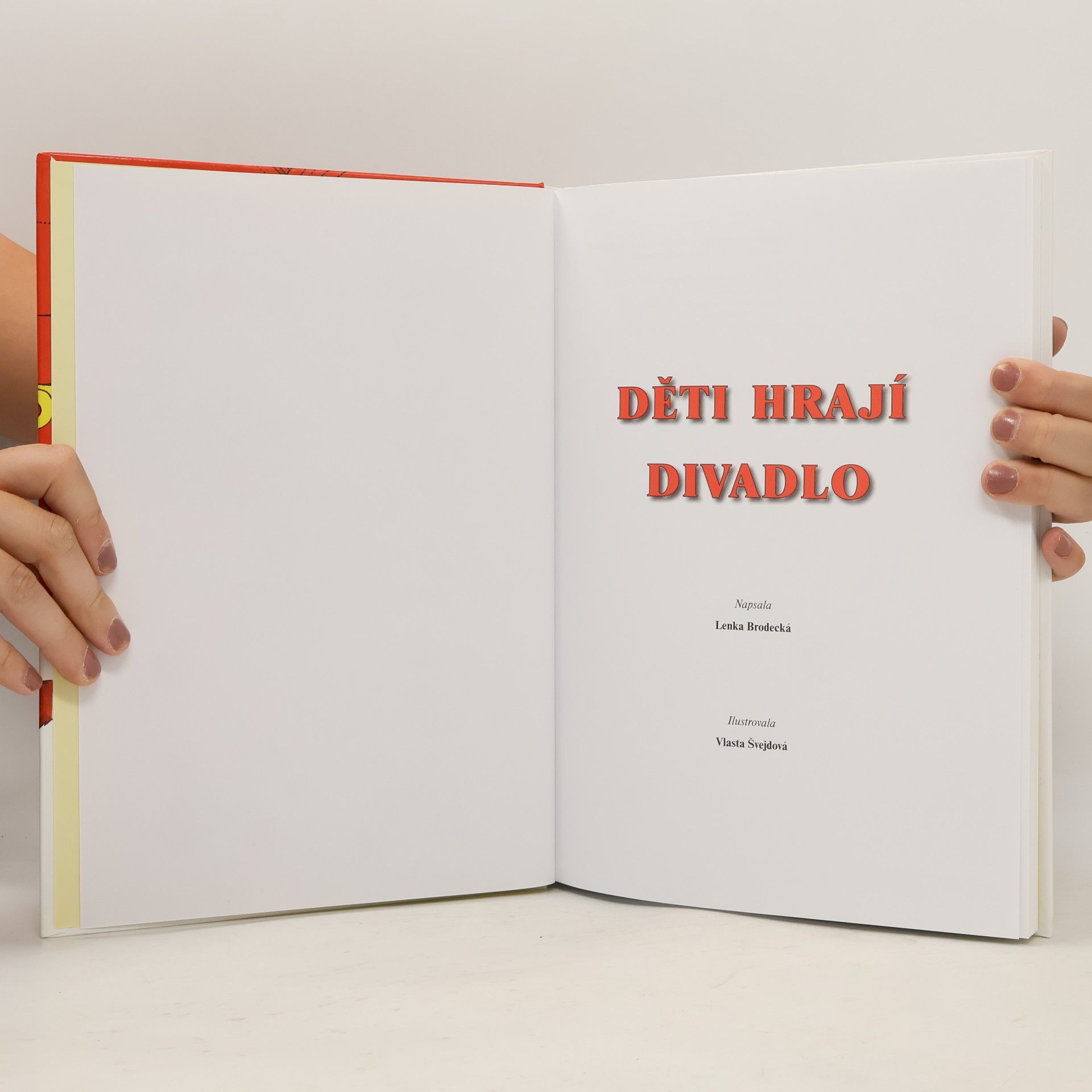 Lenka Brodecká Děti hrají divadlo
