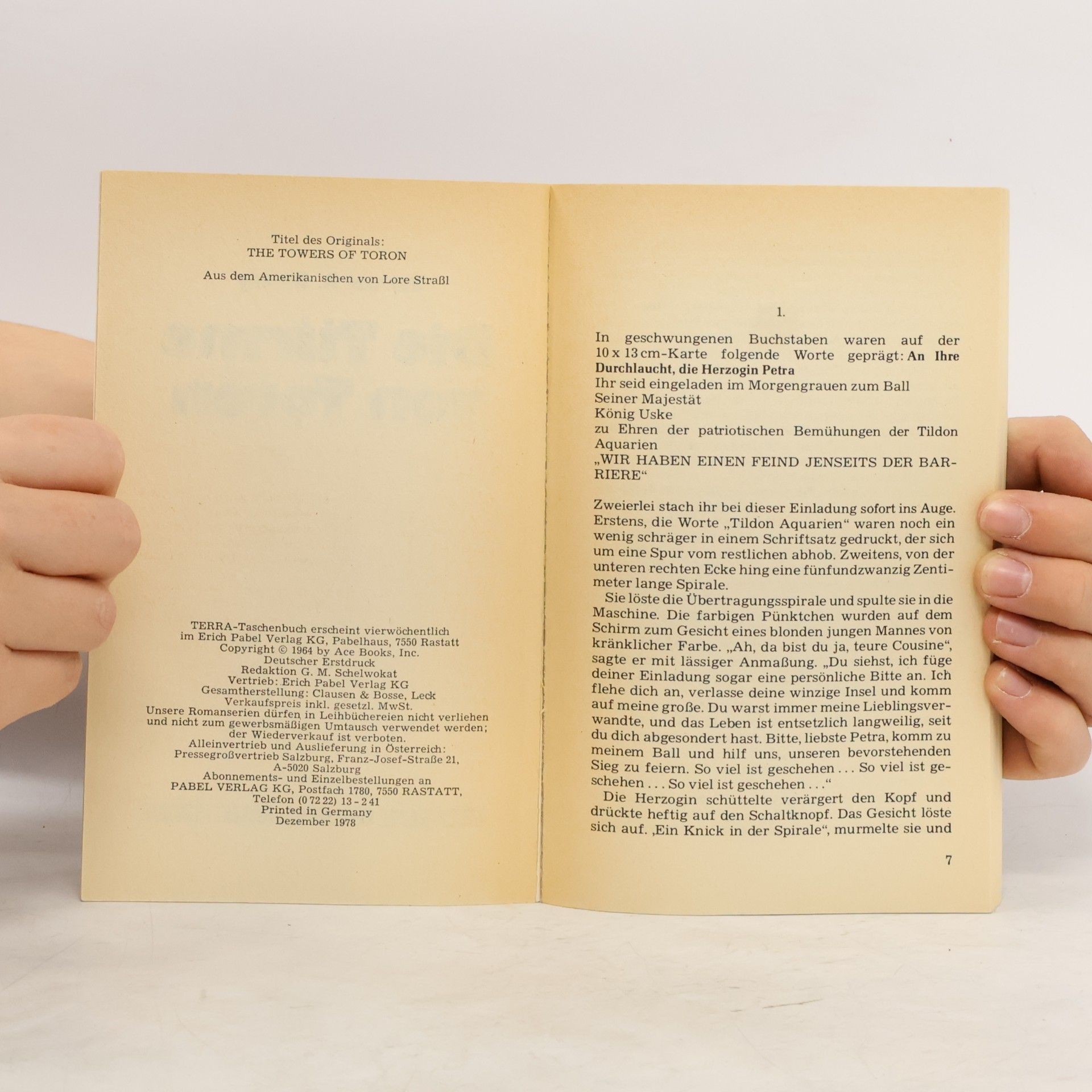 Samuel R. Delany Die Türme von Toron