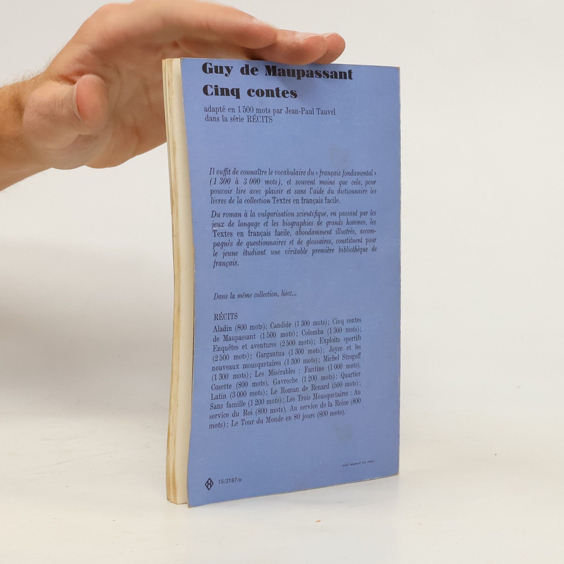 Guy de Maupassant Cinq contes