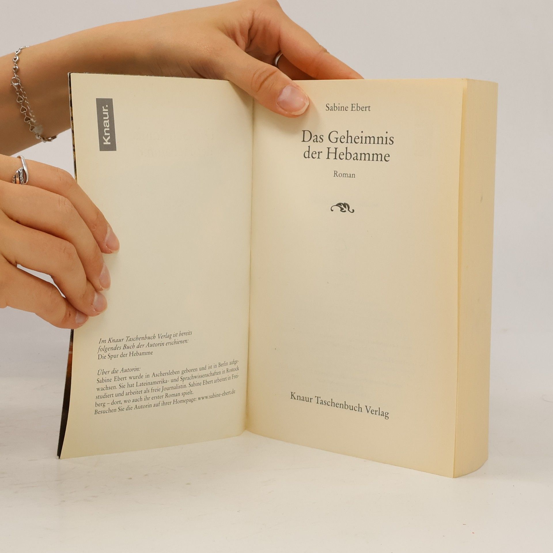 Sabine Ebert Das Geheimnis der Hebamme