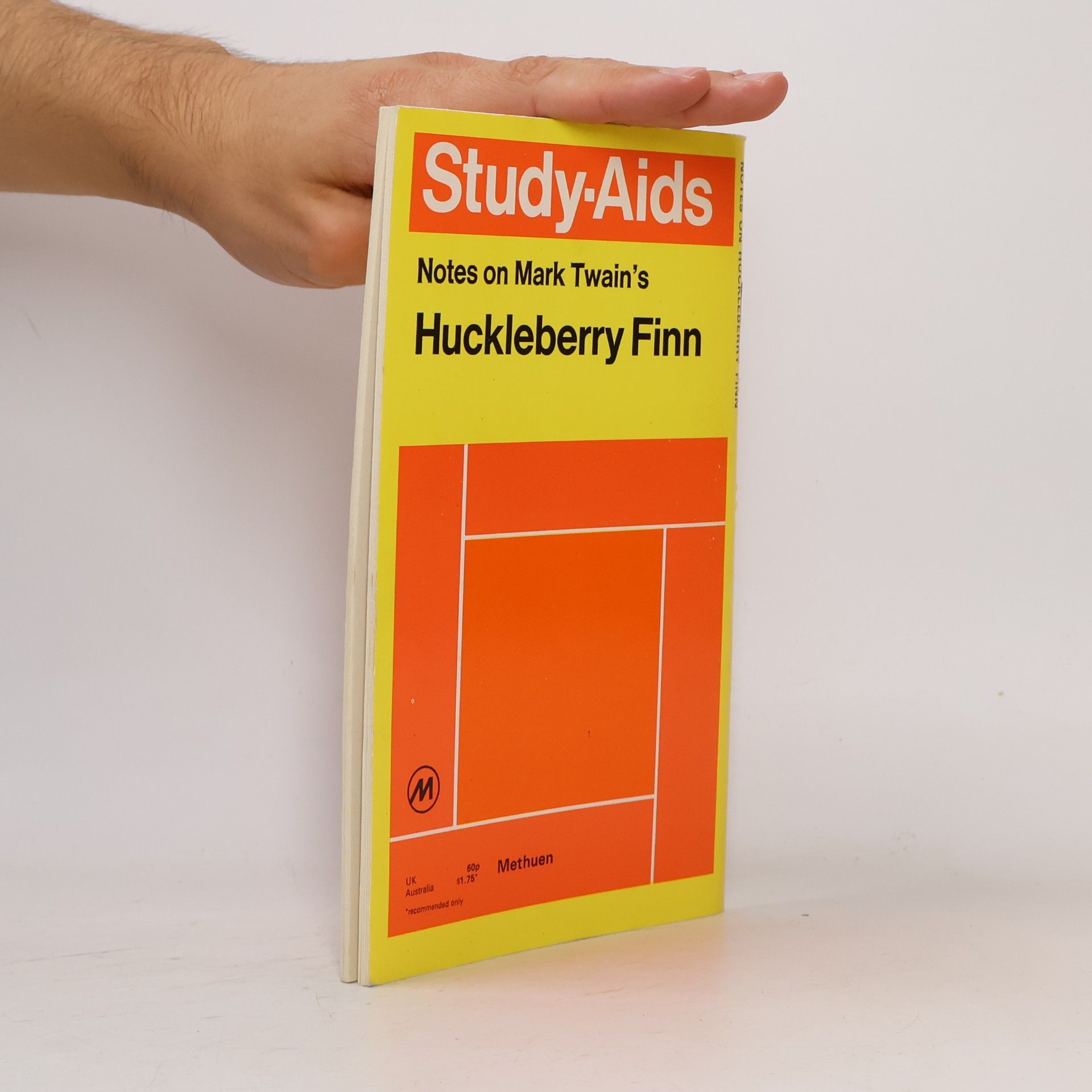 Mark Twain Study-Aids: Notes On Mark Twain's The Adventures Of Huckleberry Finn