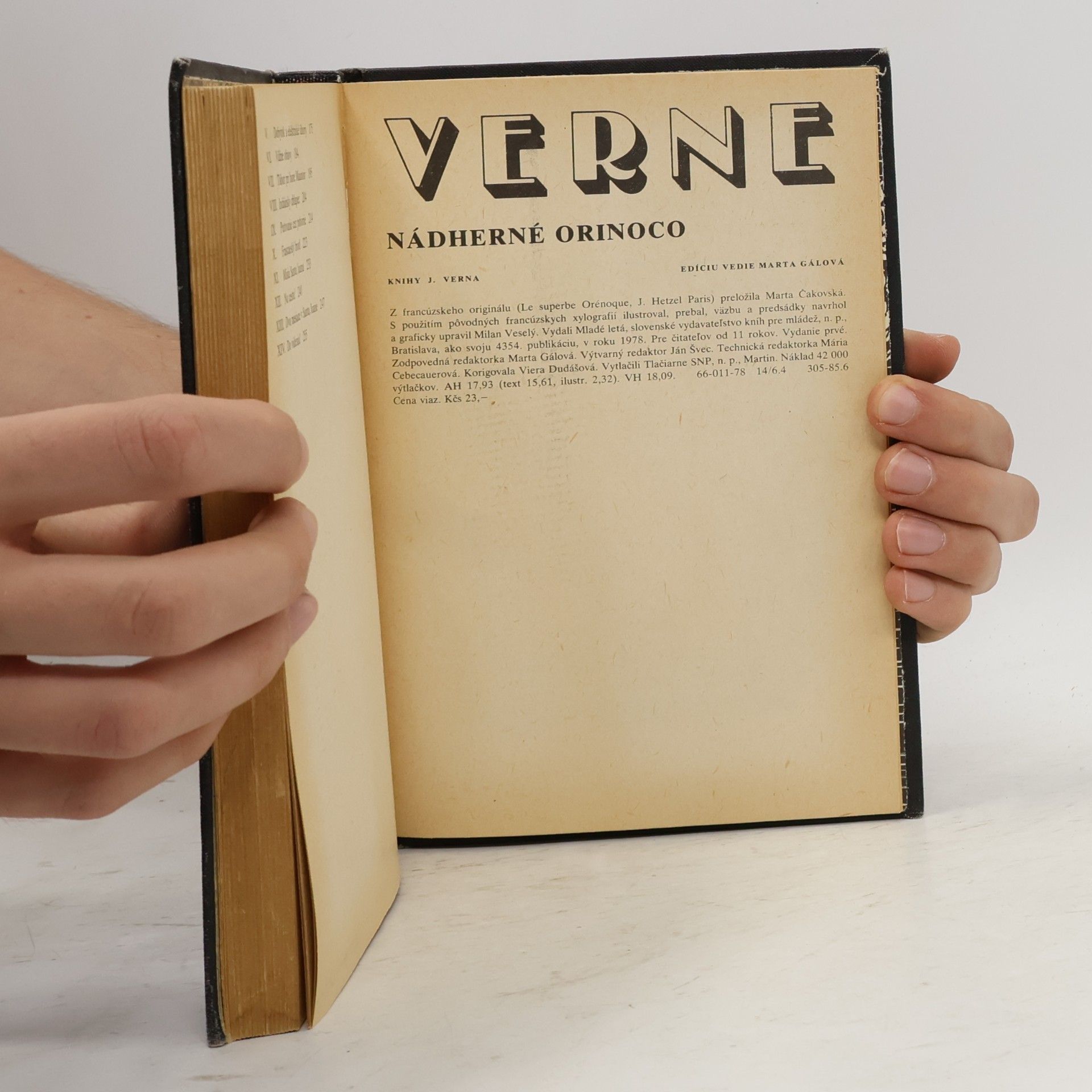 Jules Verne Nádherné Orinoco