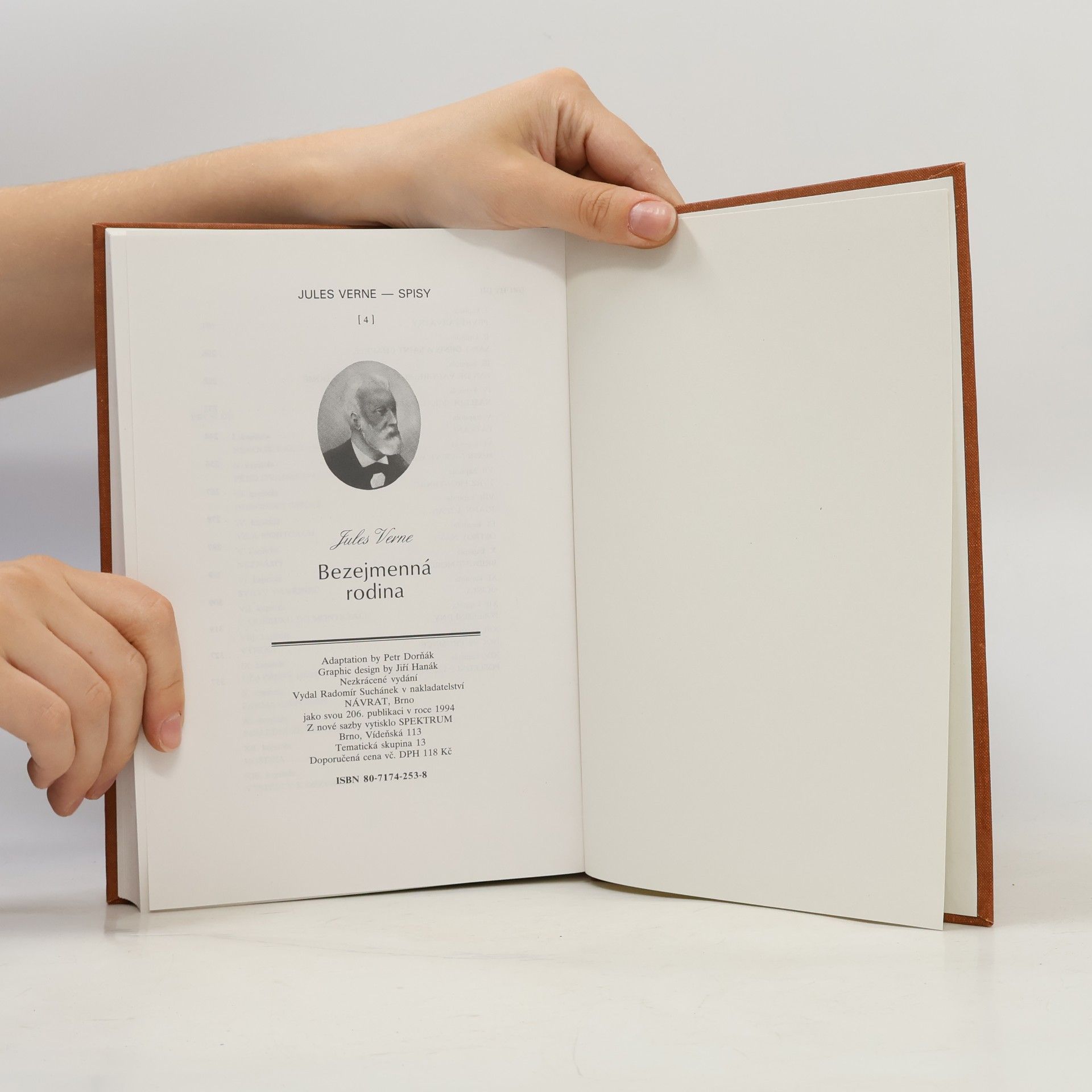 Jules Verne Bezejmenná rodina